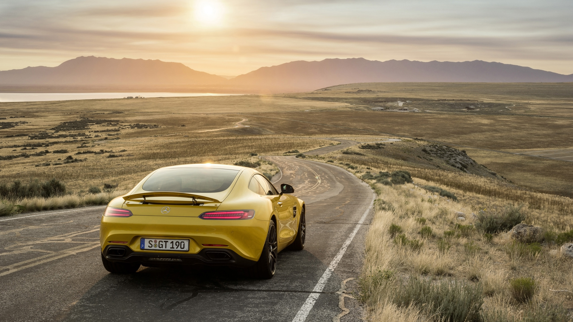 Yellow Porsche 911 on Road During Daytime. Wallpaper in 1920x1080 Resolution