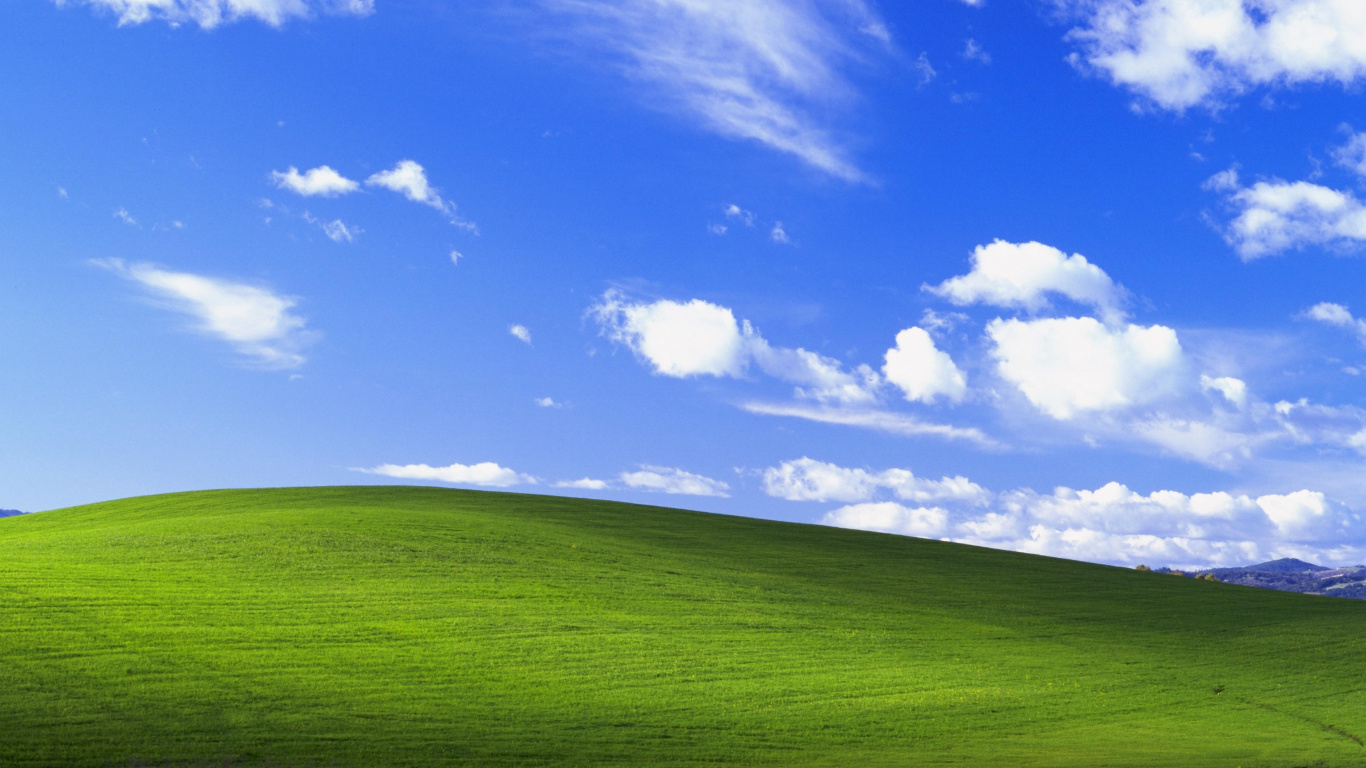 Windows Xp, Microsoft Windows, 微软公司, 自然景观, Azure 壁纸 1366x768 允许