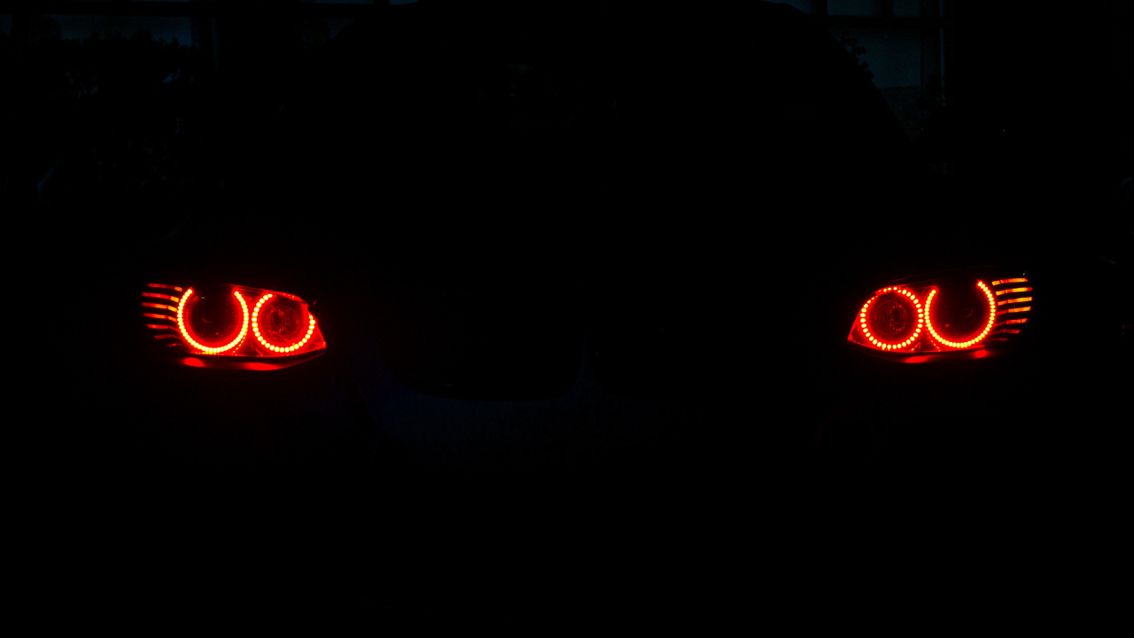 Red and Black Lighted Device. Wallpaper in 1280x720 Resolution