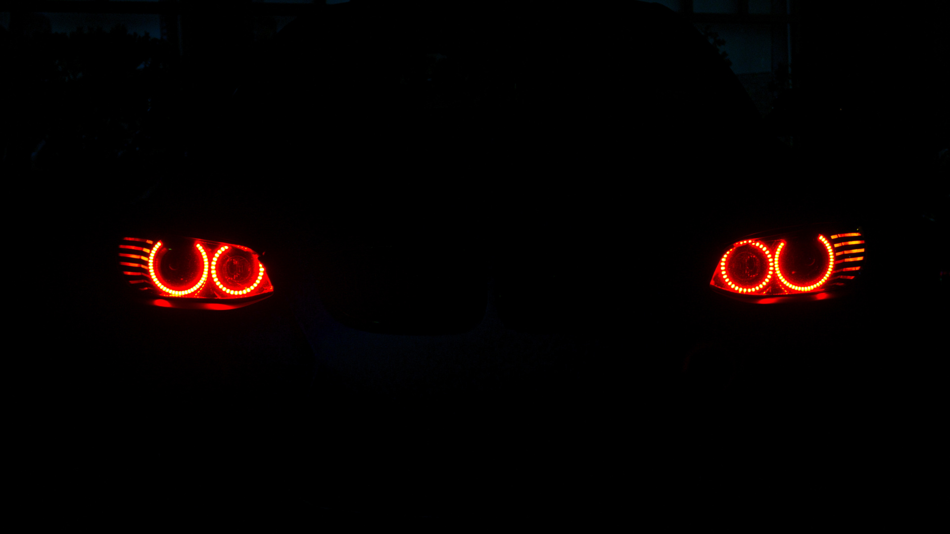 Rot Und Schwarz Beleuchtetes Gerät. Wallpaper in 1920x1080 Resolution