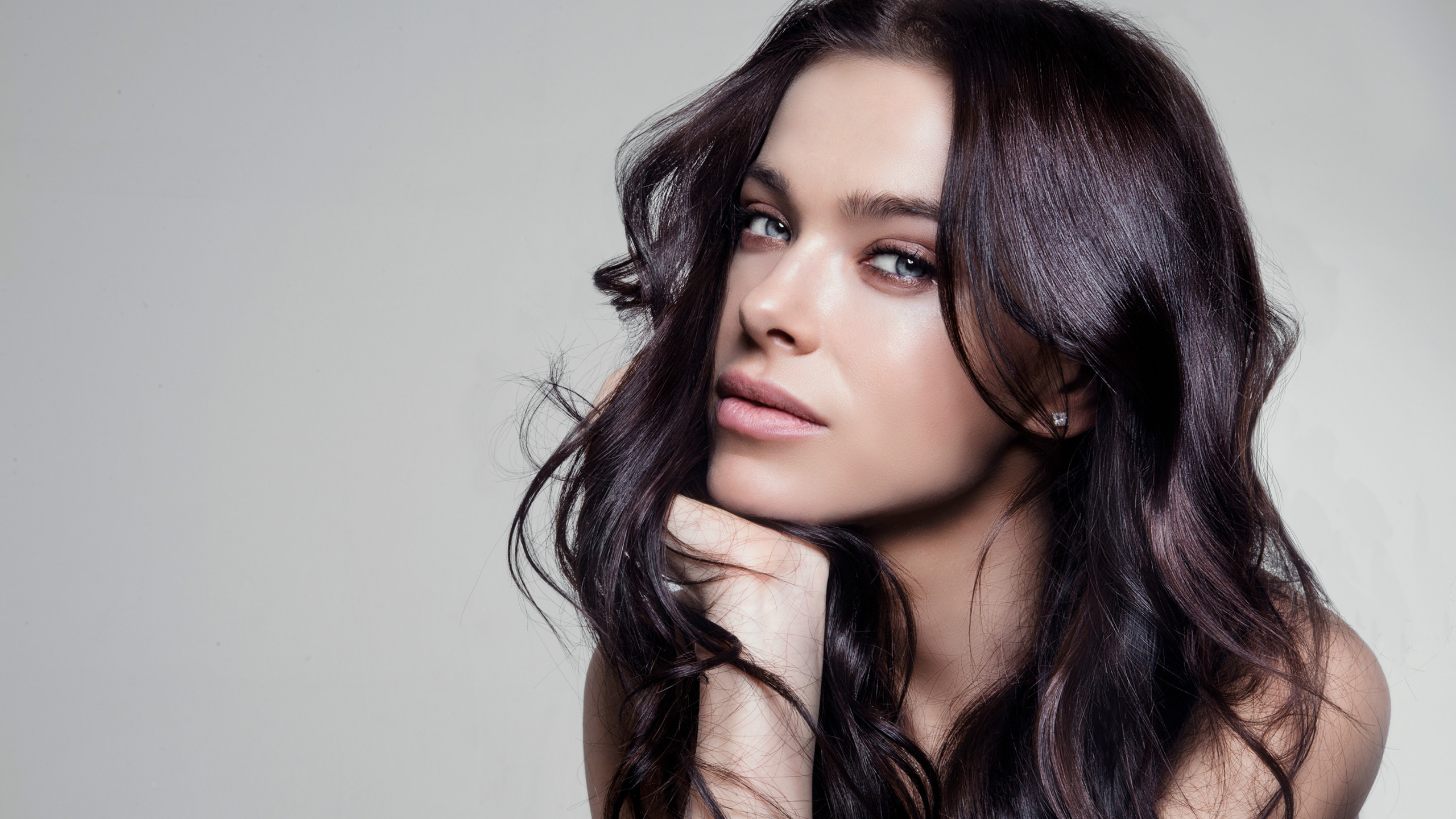 Elena Temnikova, Haar, Gesicht, Frisur, Kinn. Wallpaper in 2560x1440 Resolution