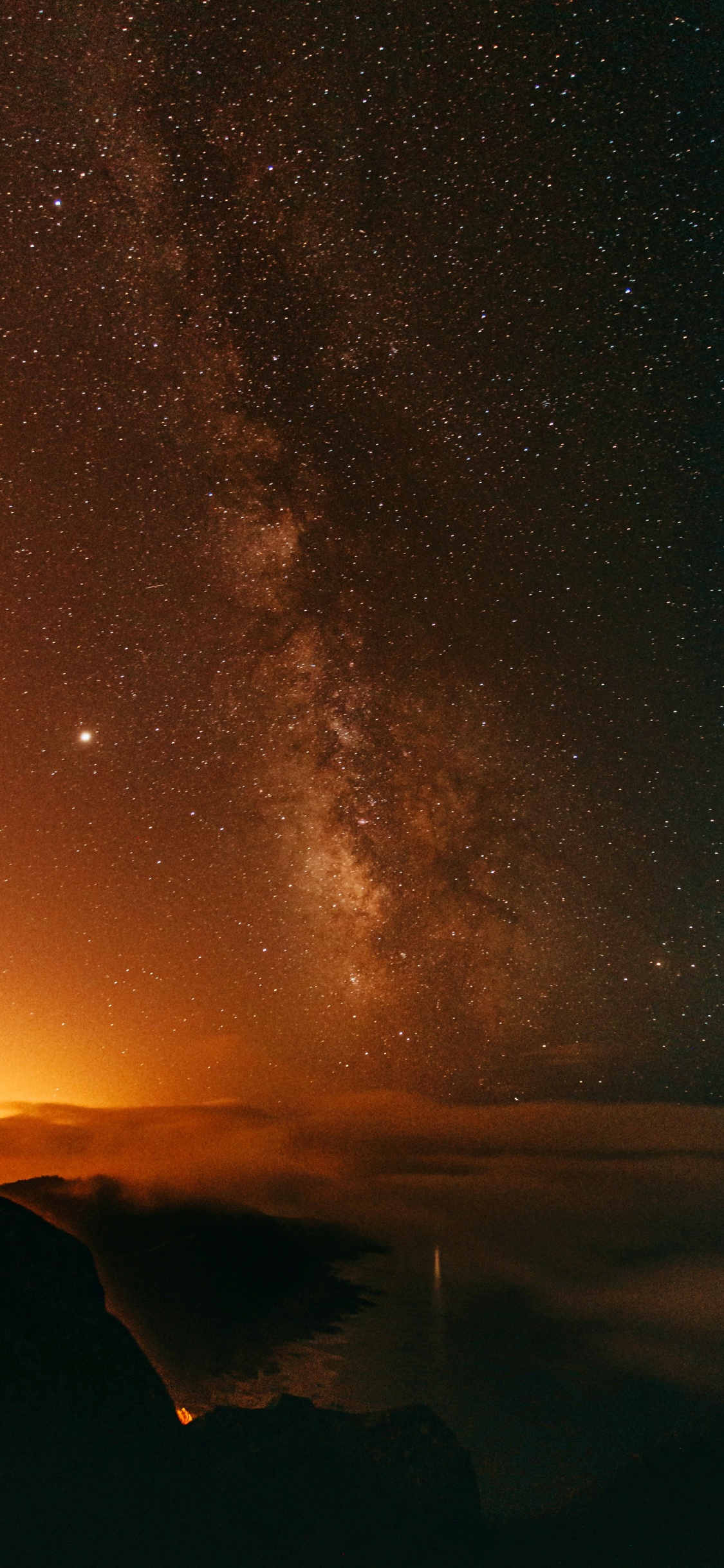 气氛, 自然景观, 天文学对象, 明星, 科学 壁纸 1125x2436 允许