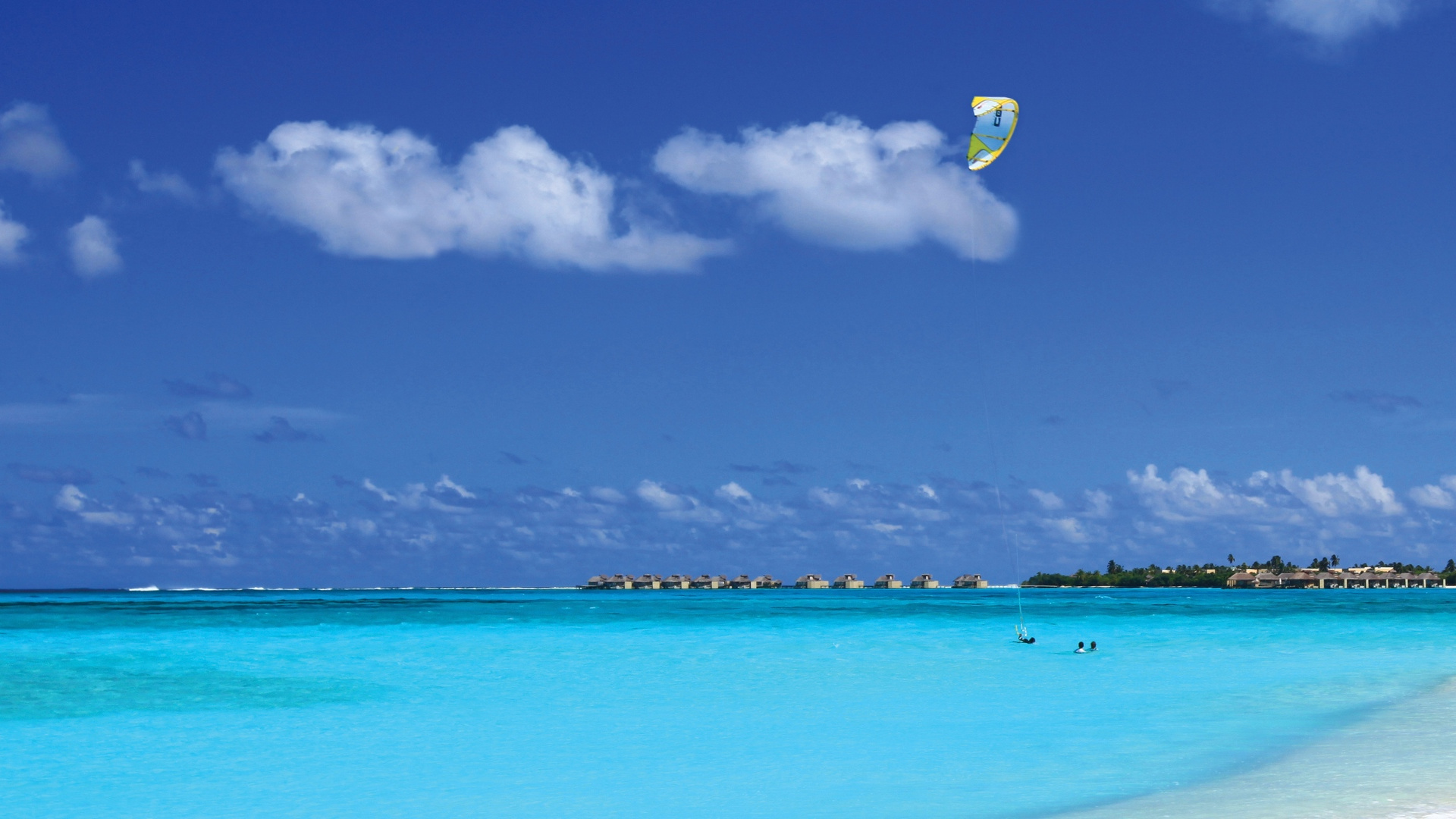 People on Beach During Daytime. Wallpaper in 1920x1080 Resolution