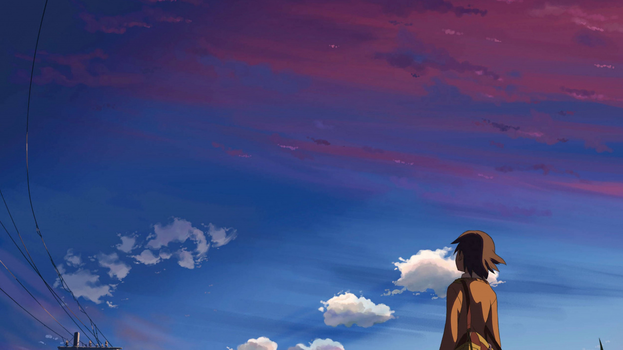 Akari Shinohara, Toono Takaki, Sumida Kanae, L'anime, Atmosphère. Wallpaper in 1280x720 Resolution