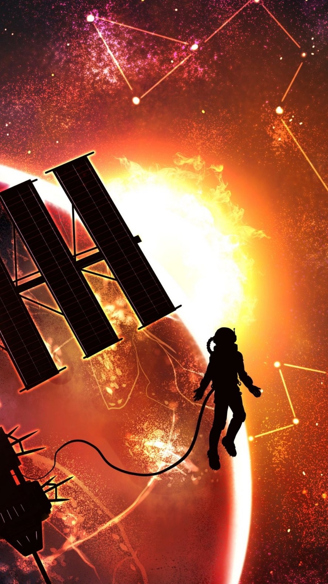 Licht, Nacht, Natur, Unterhaltung, Architektur. Wallpaper in 1080x1920 Resolution