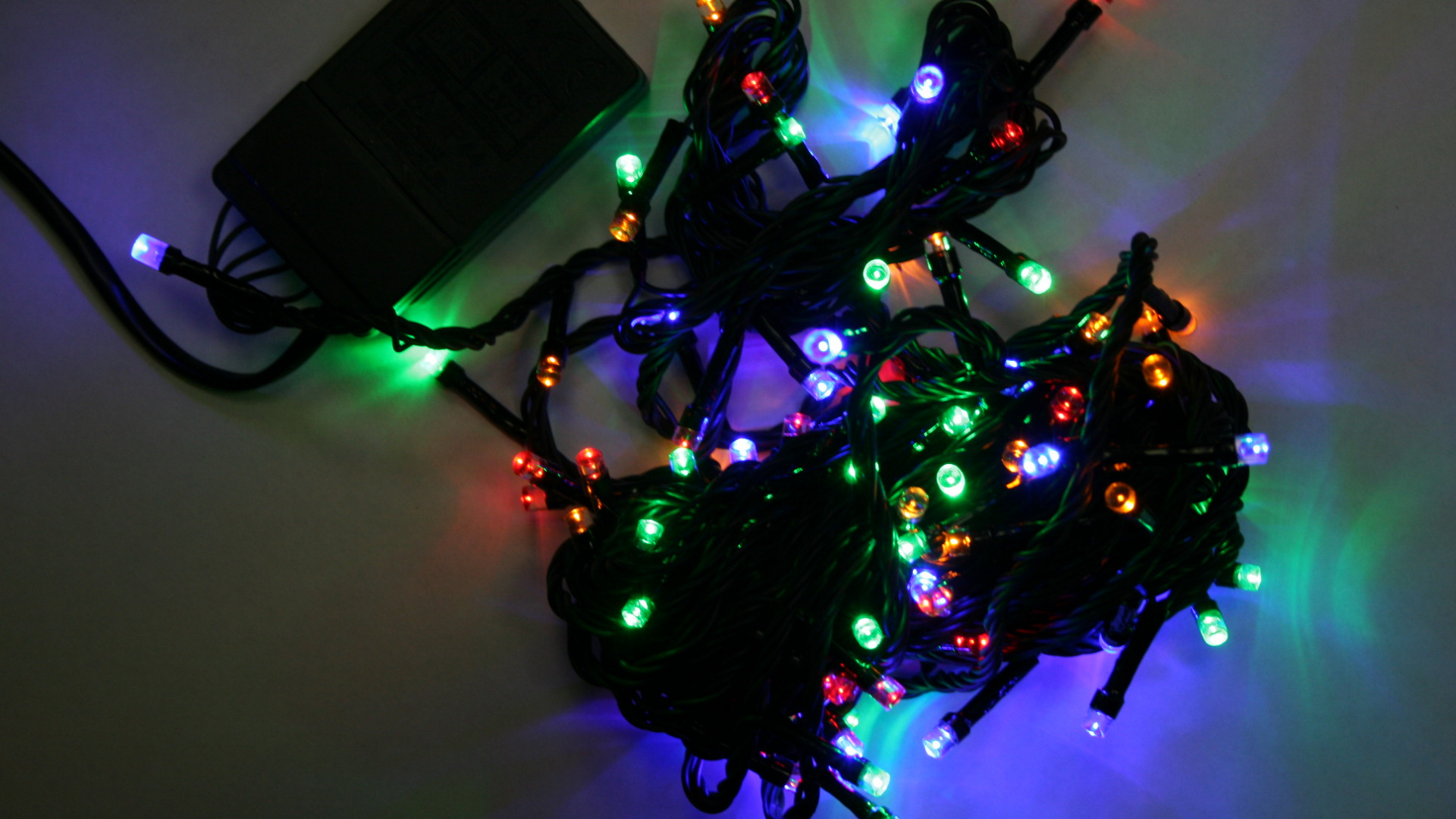 Girlande, Weihnachtsbeleuchtung, Licht, Weihnachtsdekoration, Artikel. Wallpaper in 1920x1080 Resolution