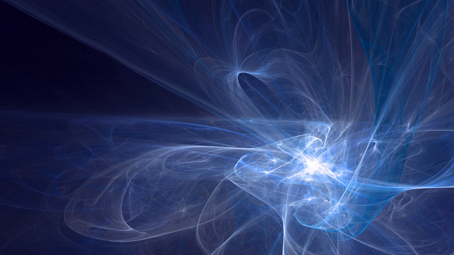 Illustration de la Lumière Bleue et Blanche. Wallpaper in 1920x1080 Resolution