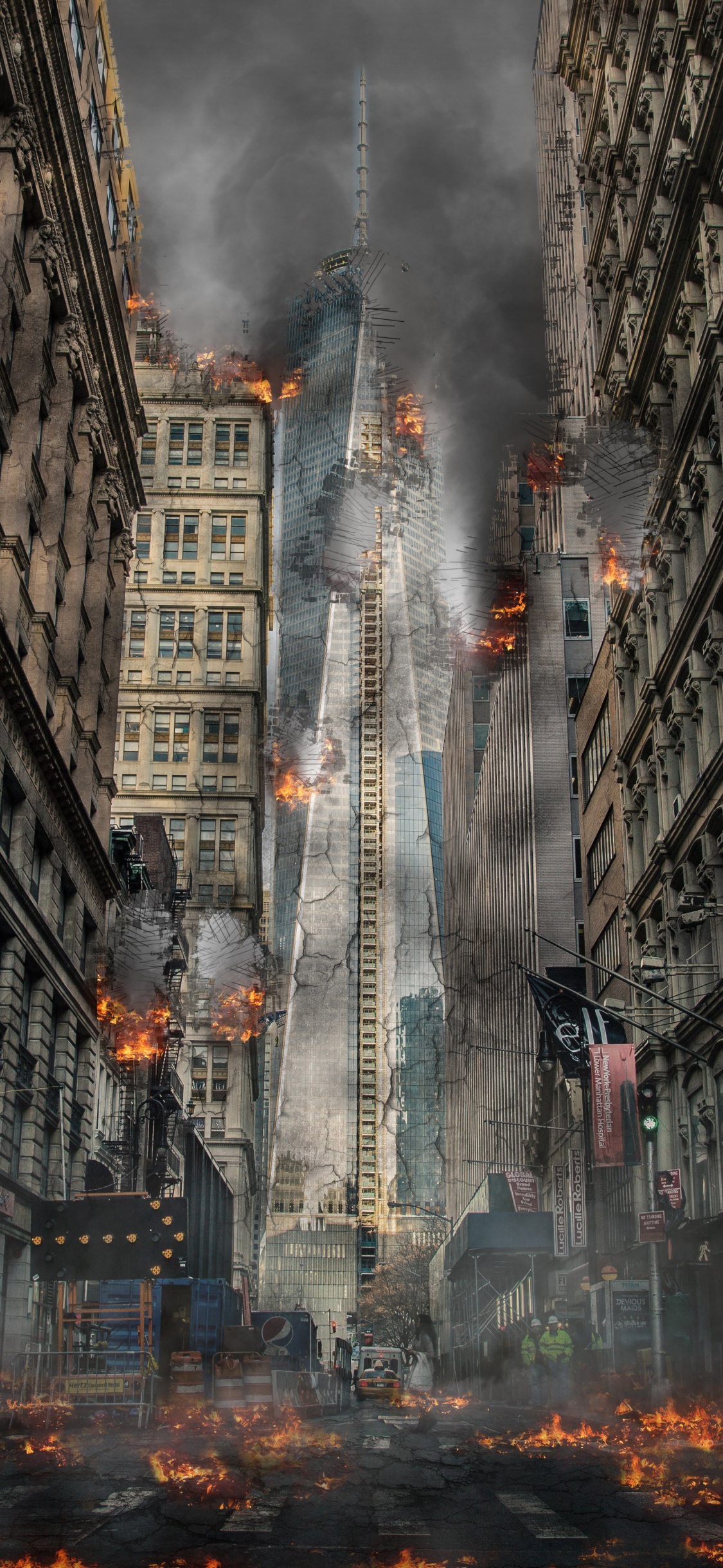 Edificio de Hormigón Gris Durante el Día. Wallpaper in 1125x2436 Resolution