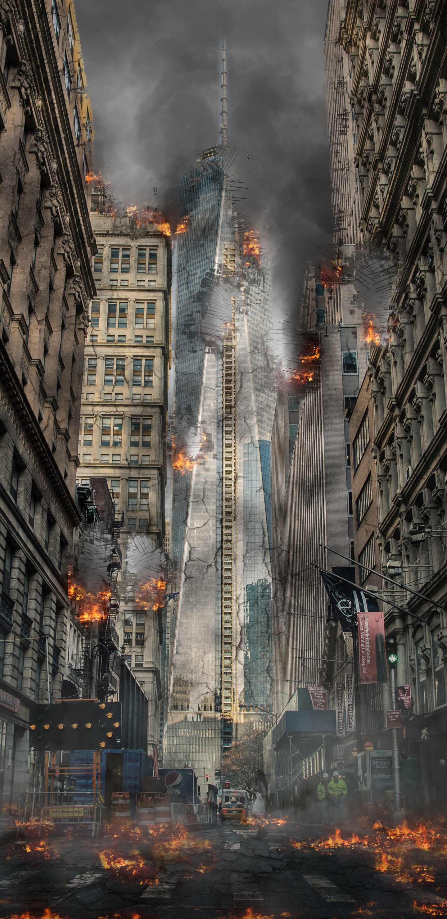 Grey Concrete Building During Daytime. Wallpaper in 1440x2960 Resolution