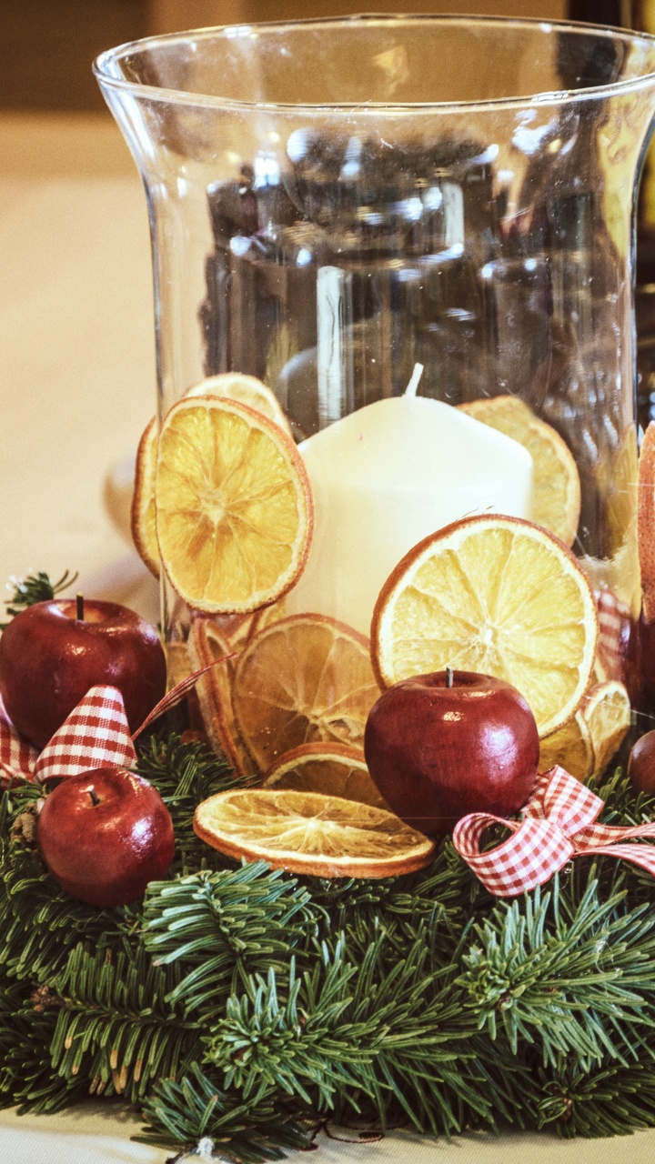 Le Jour De Noël, Hôtel Écologique, Maîtresse, Aliment, Fruits. Wallpaper in 720x1280 Resolution