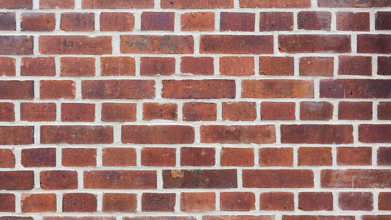 Brown and Black Brick Wall. Wallpaper in 1280x720 Resolution