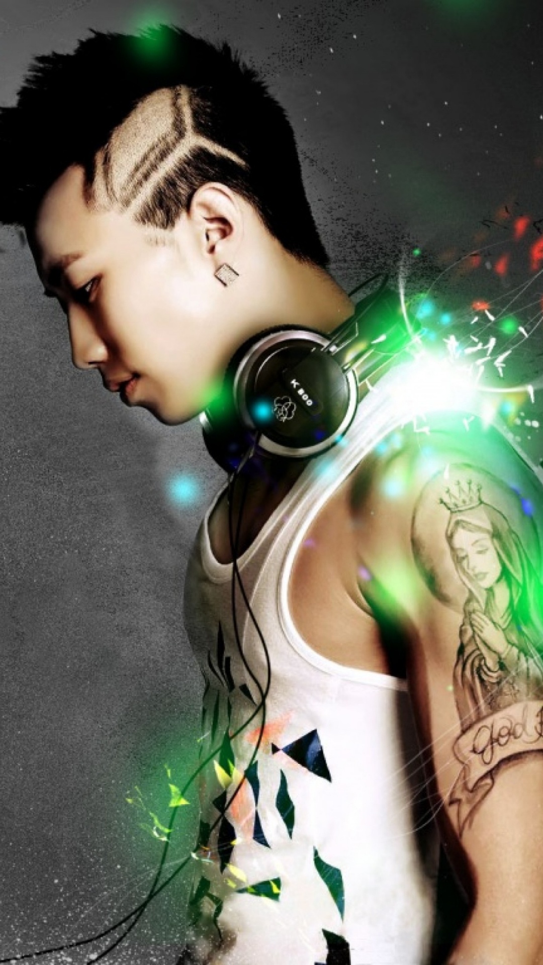 Green, Cool, Graphic Design, Illustration, Graphics. Wallpaper in 1080x1920 Resolution