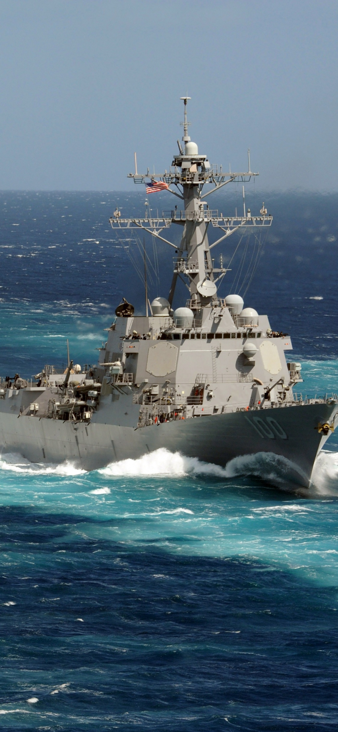 美国海军, 海军, 海军的船, 军舰, 导弹驱逐舰 壁纸 1125x2436 允许