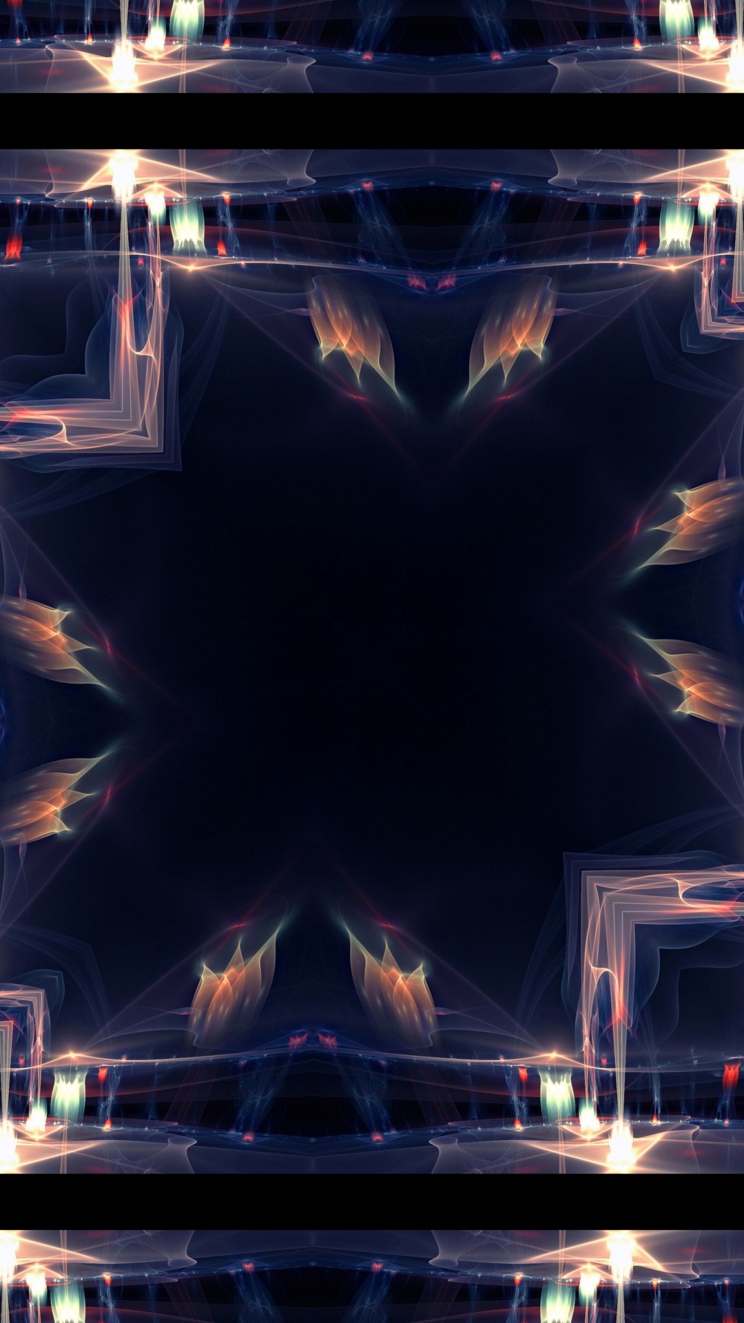 Peinture Abstraite Bleue et Blanche. Wallpaper in 1080x1920 Resolution