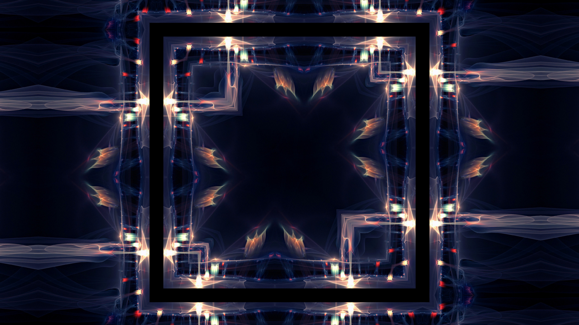 Peinture Abstraite Bleue et Blanche. Wallpaper in 1920x1080 Resolution