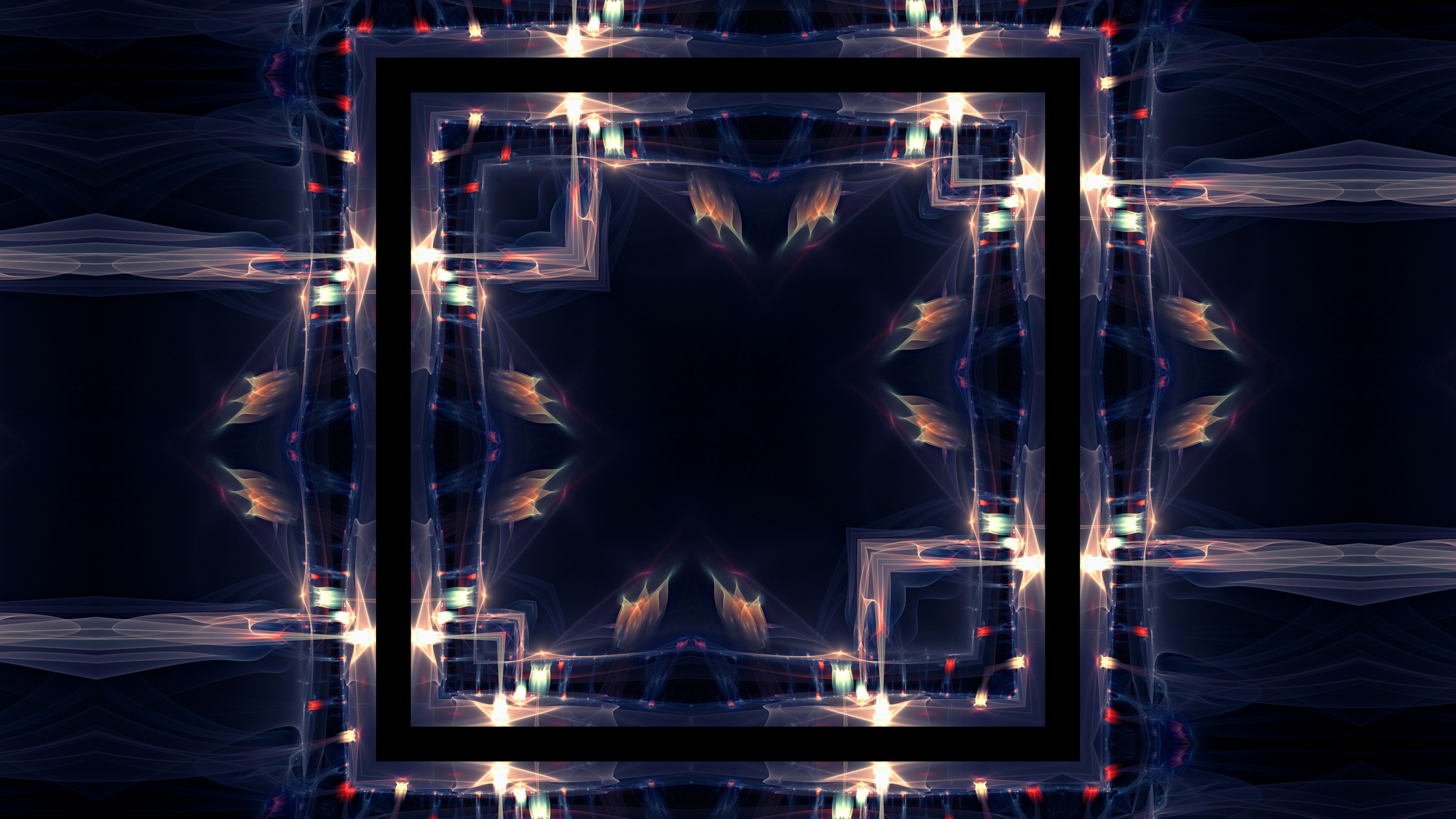 Pintura Abstracta Azul y Blanca. Wallpaper in 3840x2160 Resolution