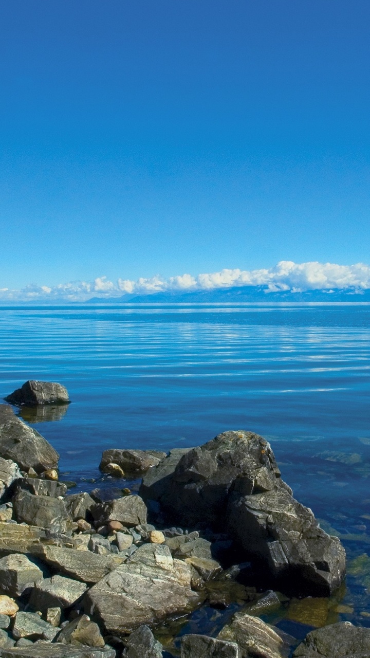 贝加尔湖, 大海, 海洋, 海岸, 岸边 壁纸 720x1280 允许