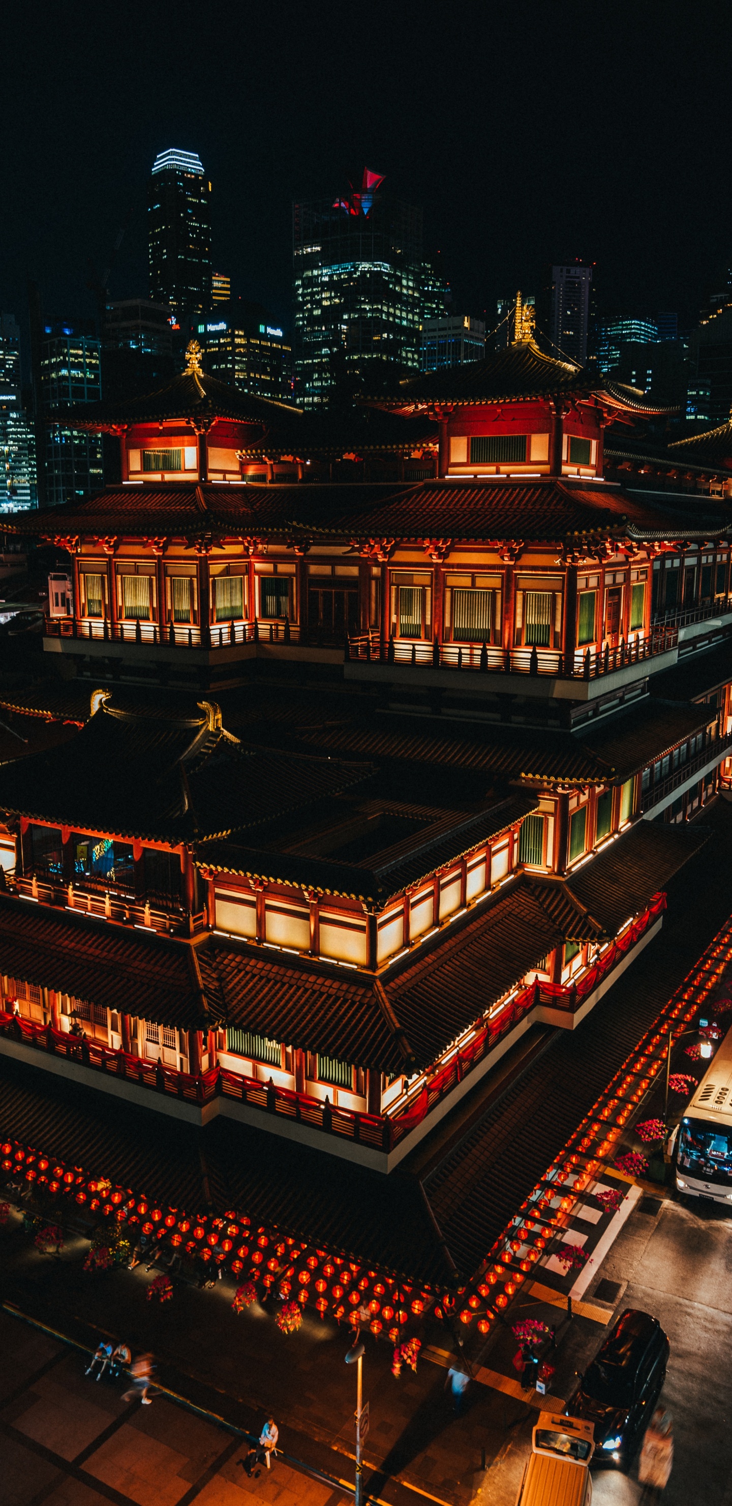 建筑, 城市, 大都会, 里程碑, 城市景观 壁纸 1440x2960 允许