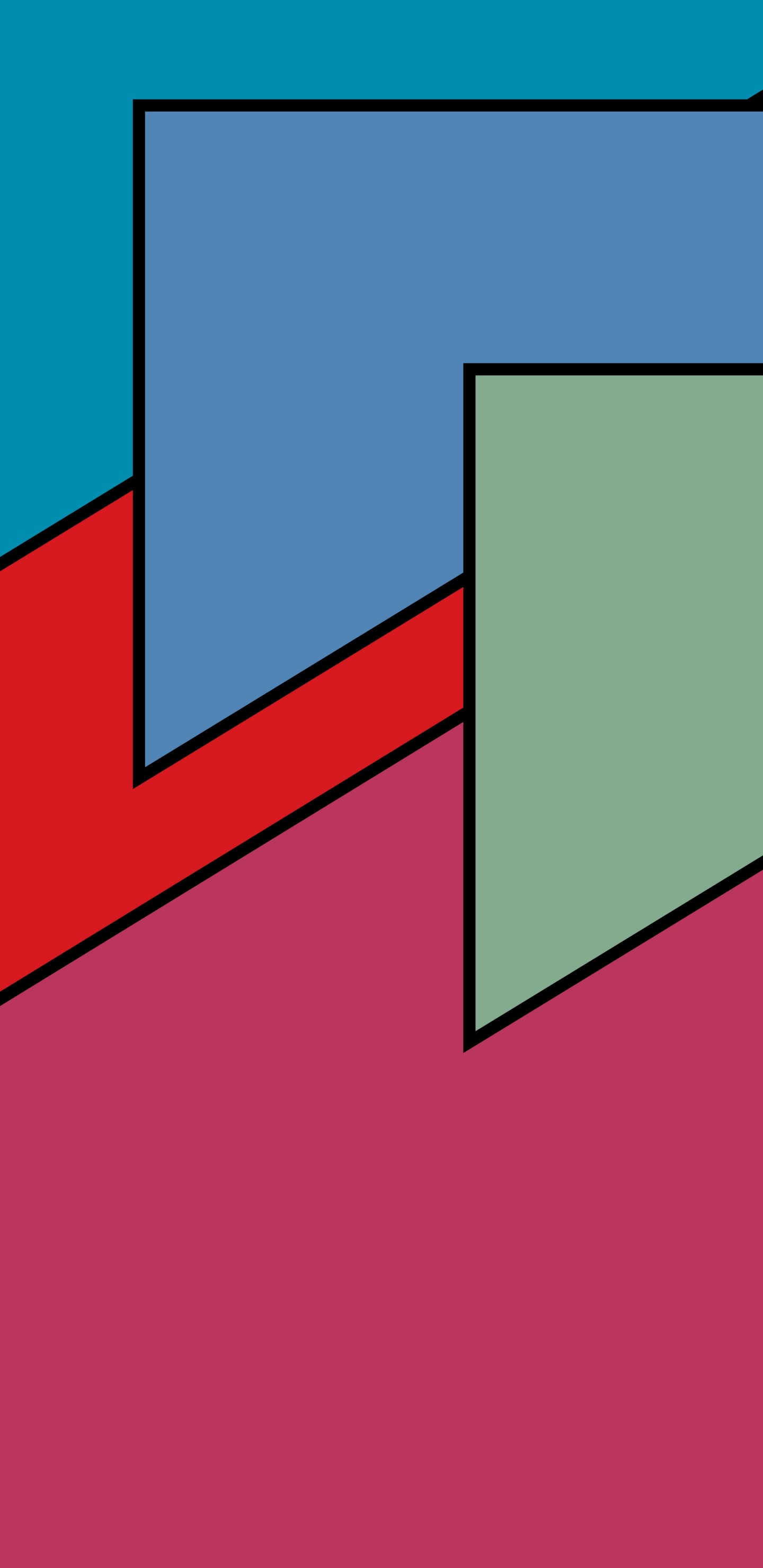 Dreieck, Grafik-design, Farbigkeit, Rechteck, Werkstoffeigenschaften. Wallpaper in 1440x2960 Resolution