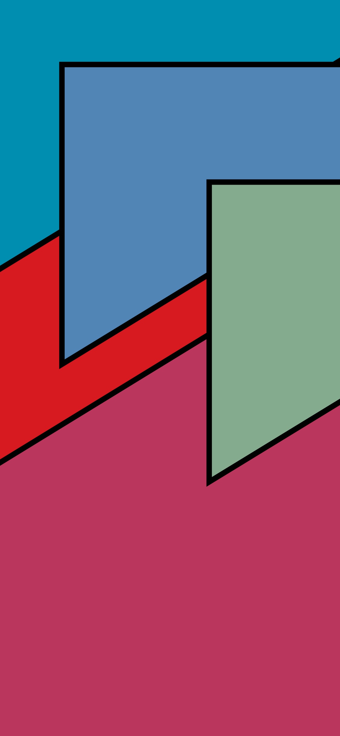 Triangle, Graphisme, la Pureté de la Couleur, Rectangle, Propriété Des Matériaux. Wallpaper in 1125x2436 Resolution