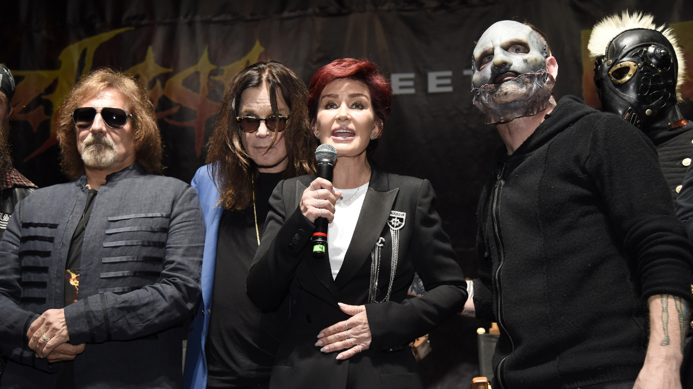 Ozzy Osbourne, Black Sabbath, Knotenfest, Slipknot, Veranstaltung. Wallpaper in 1366x768 Resolution