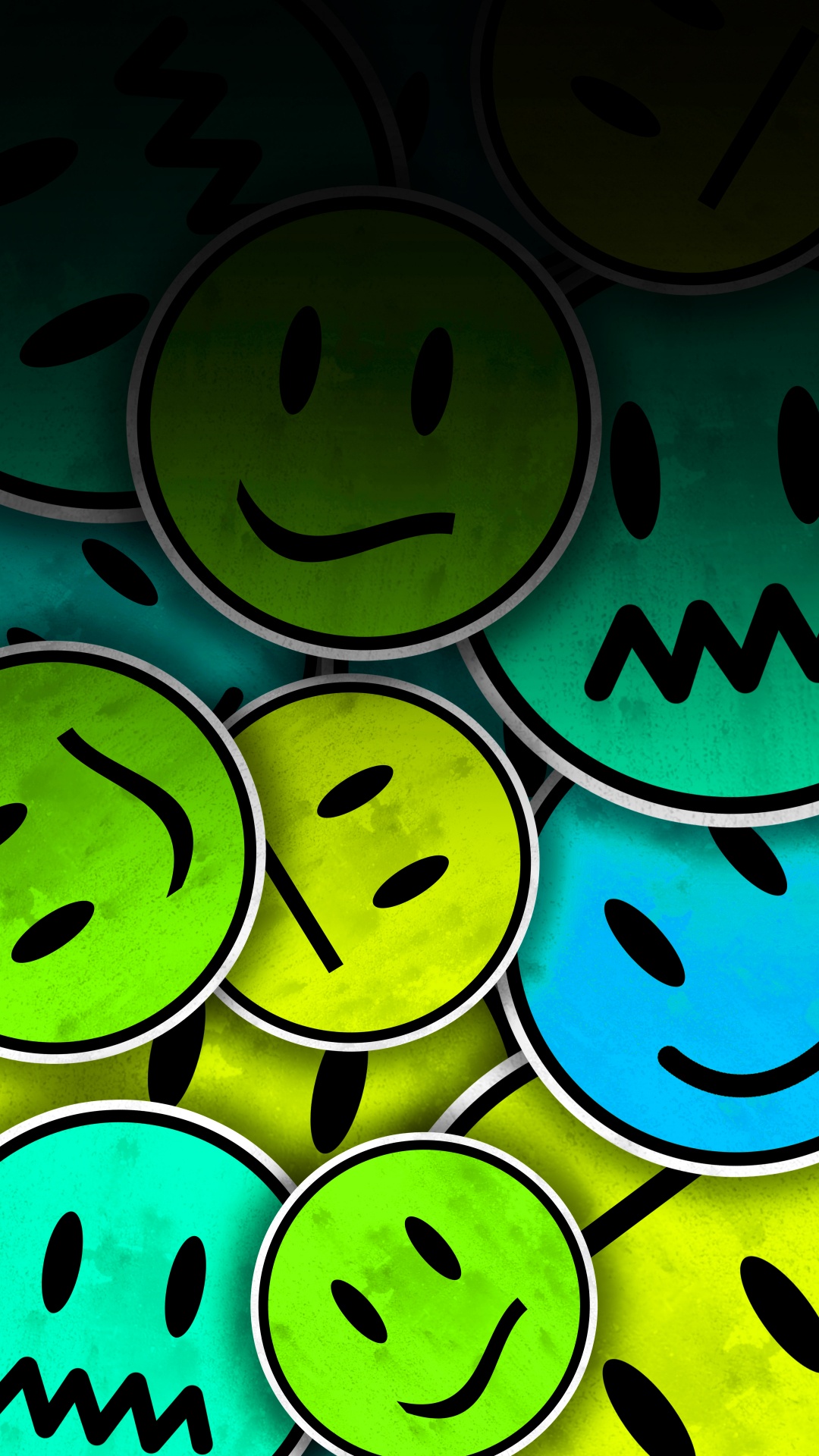 Caricatura, Arte, Sonrisa, la Expresión Facial, Verde. Wallpaper in 1080x1920 Resolution