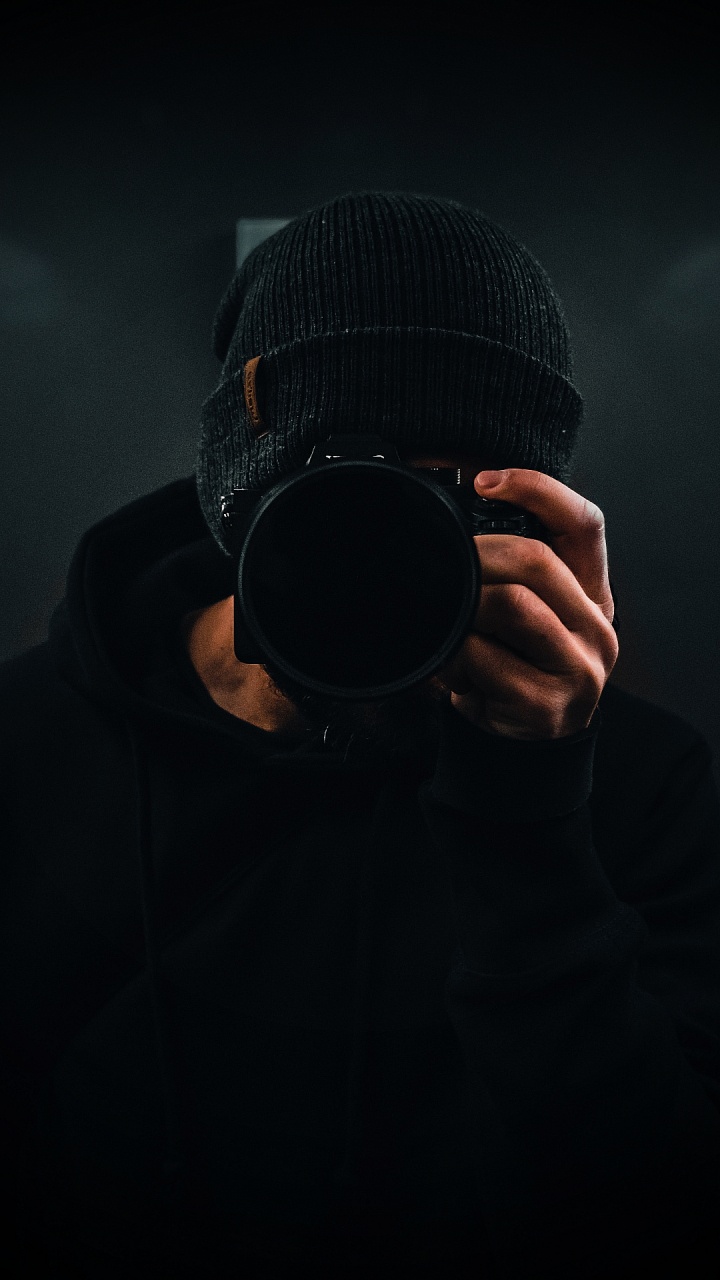 Noir et Blanc, Menton, Main, Hat, Fedora. Wallpaper in 720x1280 Resolution