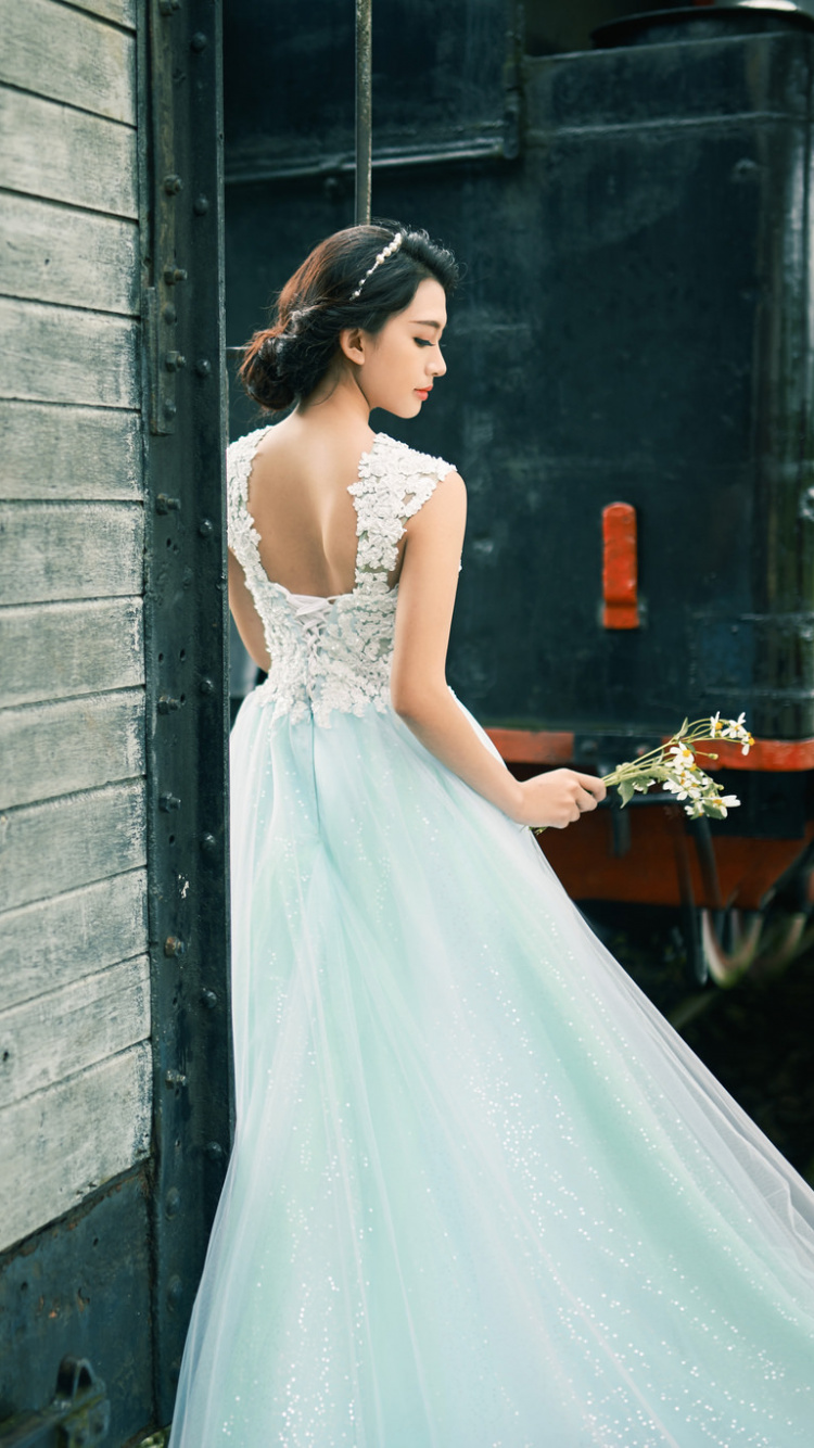 婚礼礼服, 衣服, 礼服, 新娘的服装, 小姐 壁纸 750x1334 允许