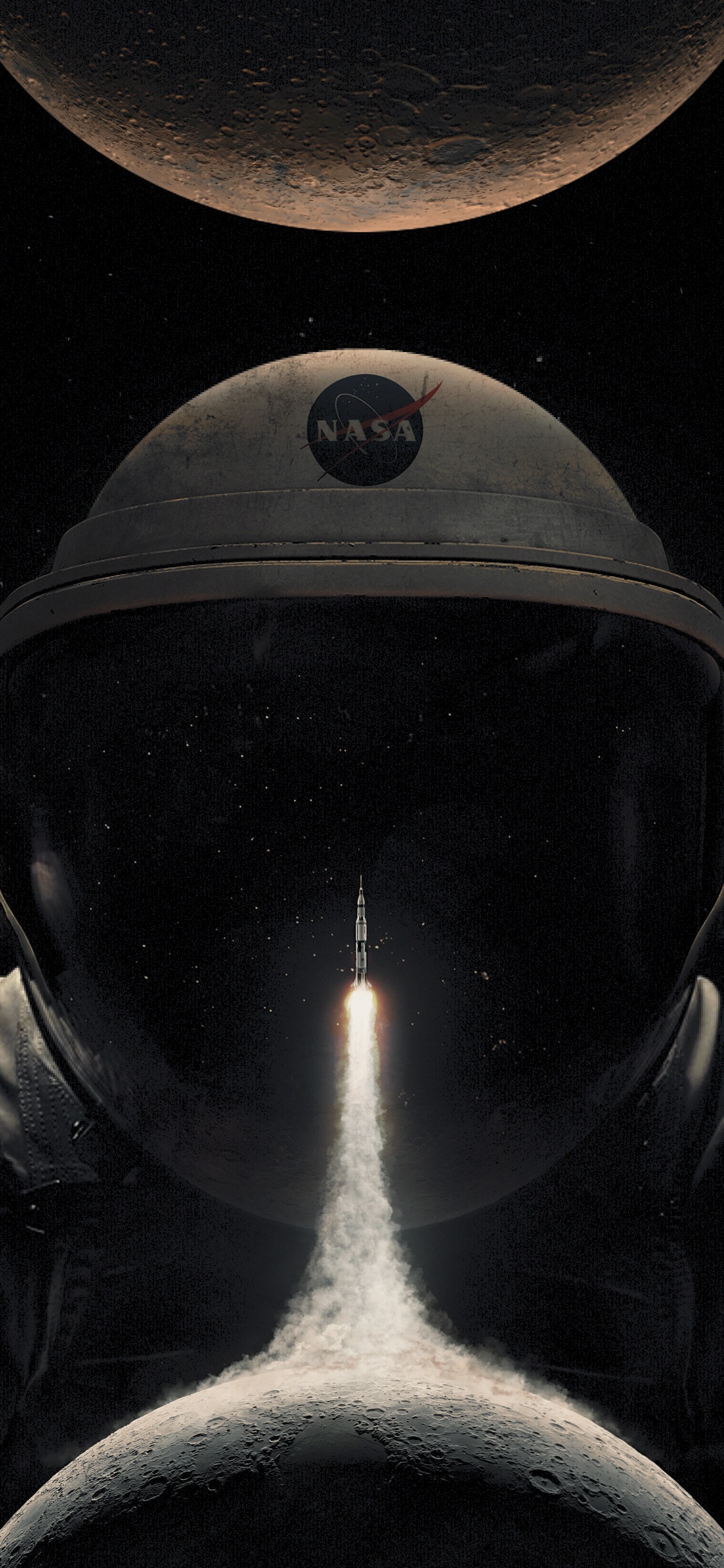 Apollo 50e Anniversaire, Apollon 20, Programme Apollo, White, Lumière. Wallpaper in 1125x2436 Resolution