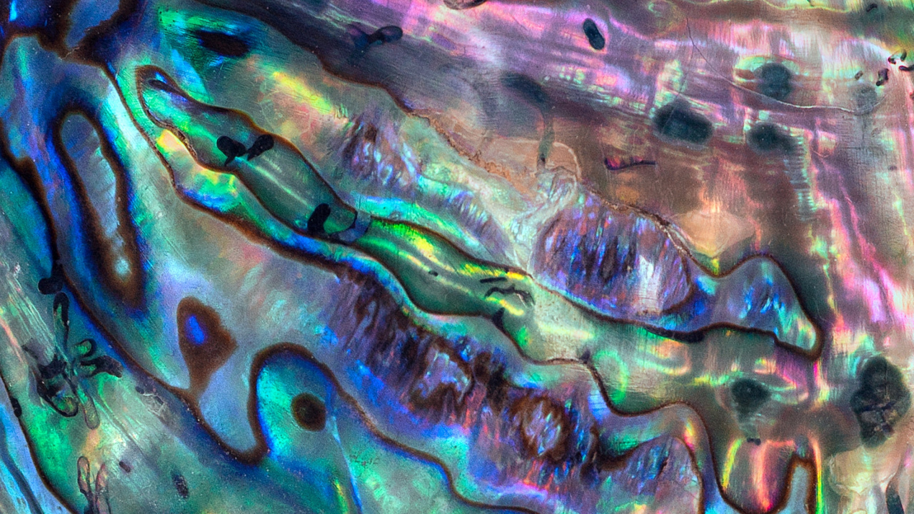 Peinture Abstraite Violet Vert et Bleu. Wallpaper in 1280x720 Resolution