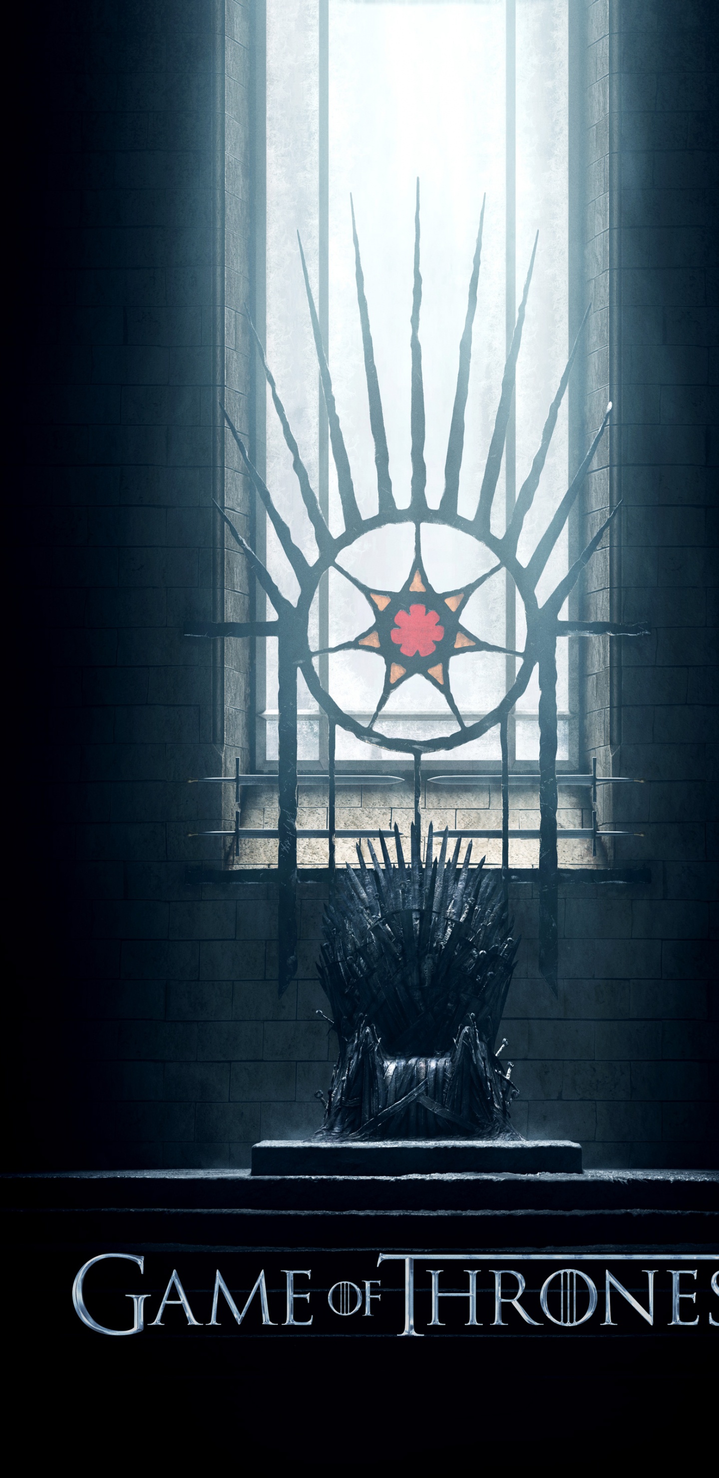 Sansa Stark, Daenerys Targaryen, Der Eiserne Thron, Ein Lied Von Eis Und Feuer, Poster. Wallpaper in 1440x2960 Resolution