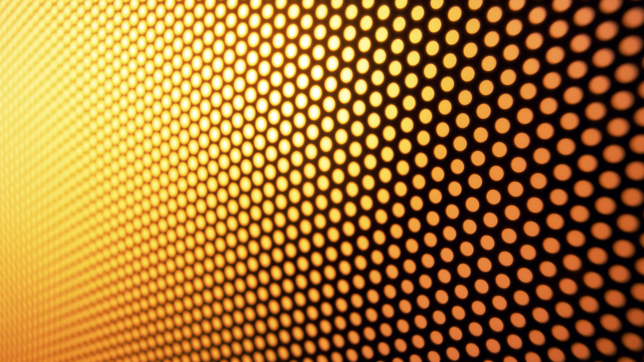 Weißes Und Schwarzes Gepunktetes Textil. Wallpaper in 1280x720 Resolution