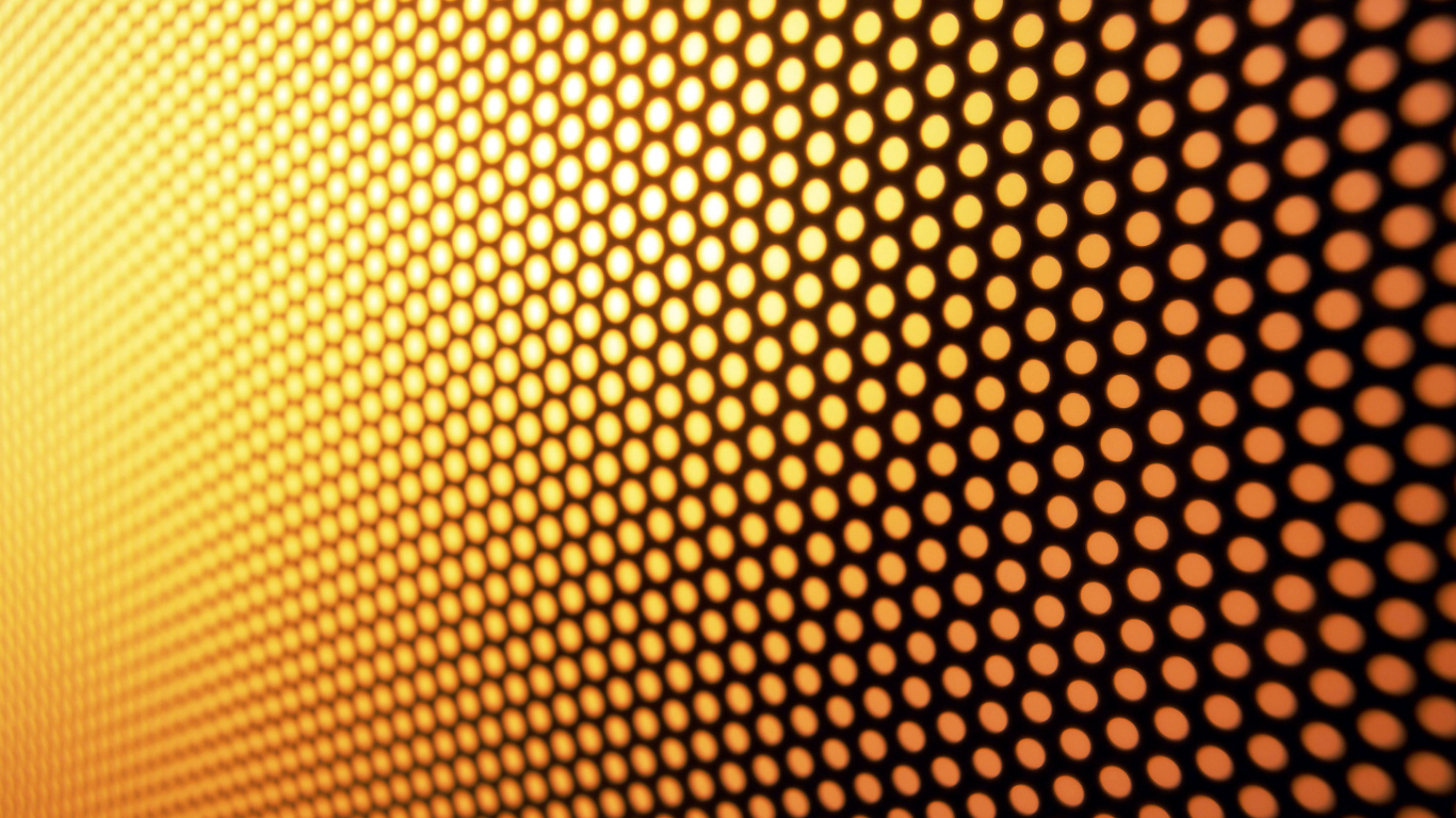 Weißes Und Schwarzes Gepunktetes Textil. Wallpaper in 1366x768 Resolution