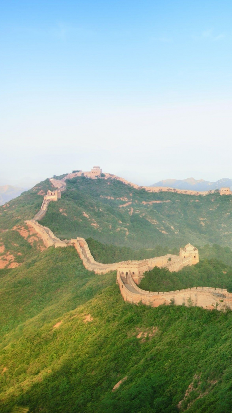 Aerial View of Green Mountains During Daytime. Wallpaper in 750x1334 Resolution