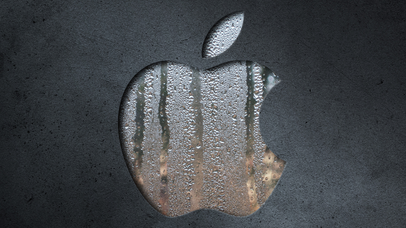 Apple, Mano, Brazo. Wallpaper in 1366x768 Resolution