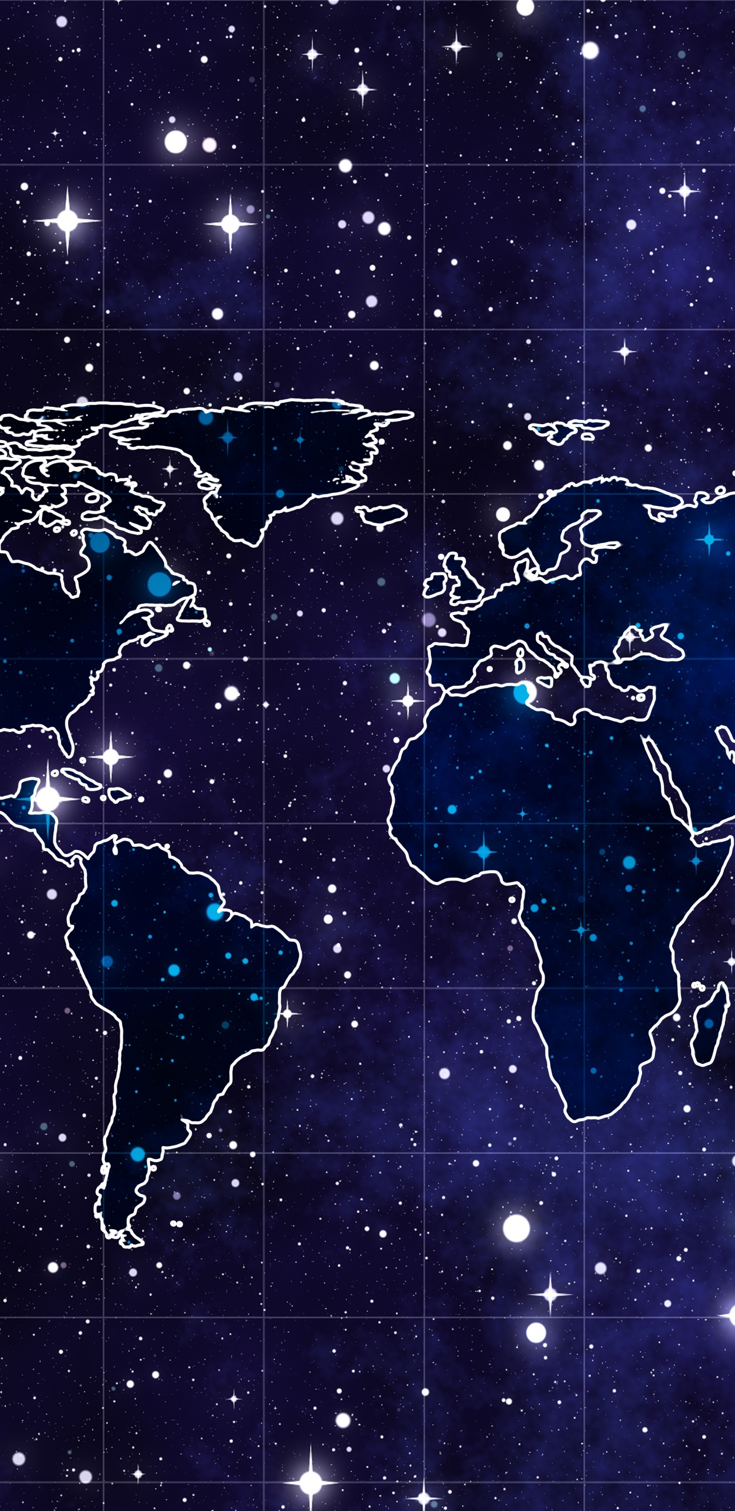 下载 1440x2960 壁纸 世界地图, 地图, 明星, 天文学对象, 星座 世界地图, 地图, 明星, 天文学对象, 星座 壁纸 1440x2960 允许