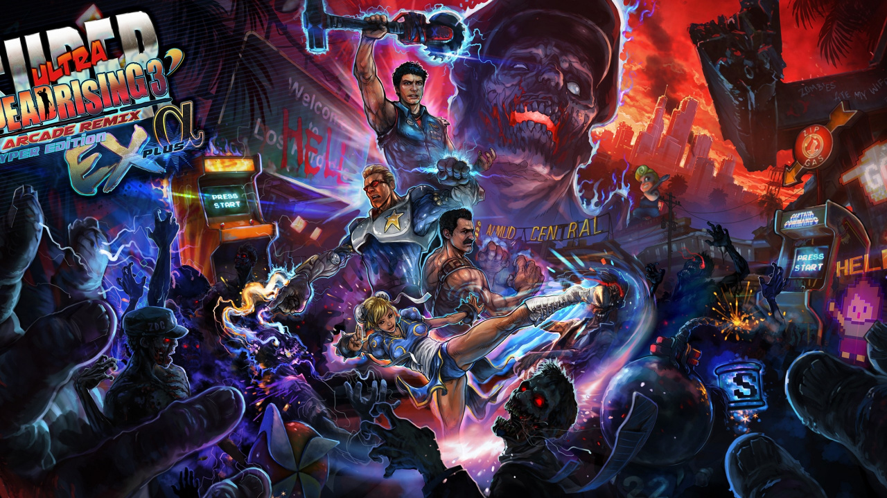 Dead Rising 3, Franc Ouest, Capcom, Jeu D'arcade, Xbox One. Wallpaper in 1280x720 Resolution