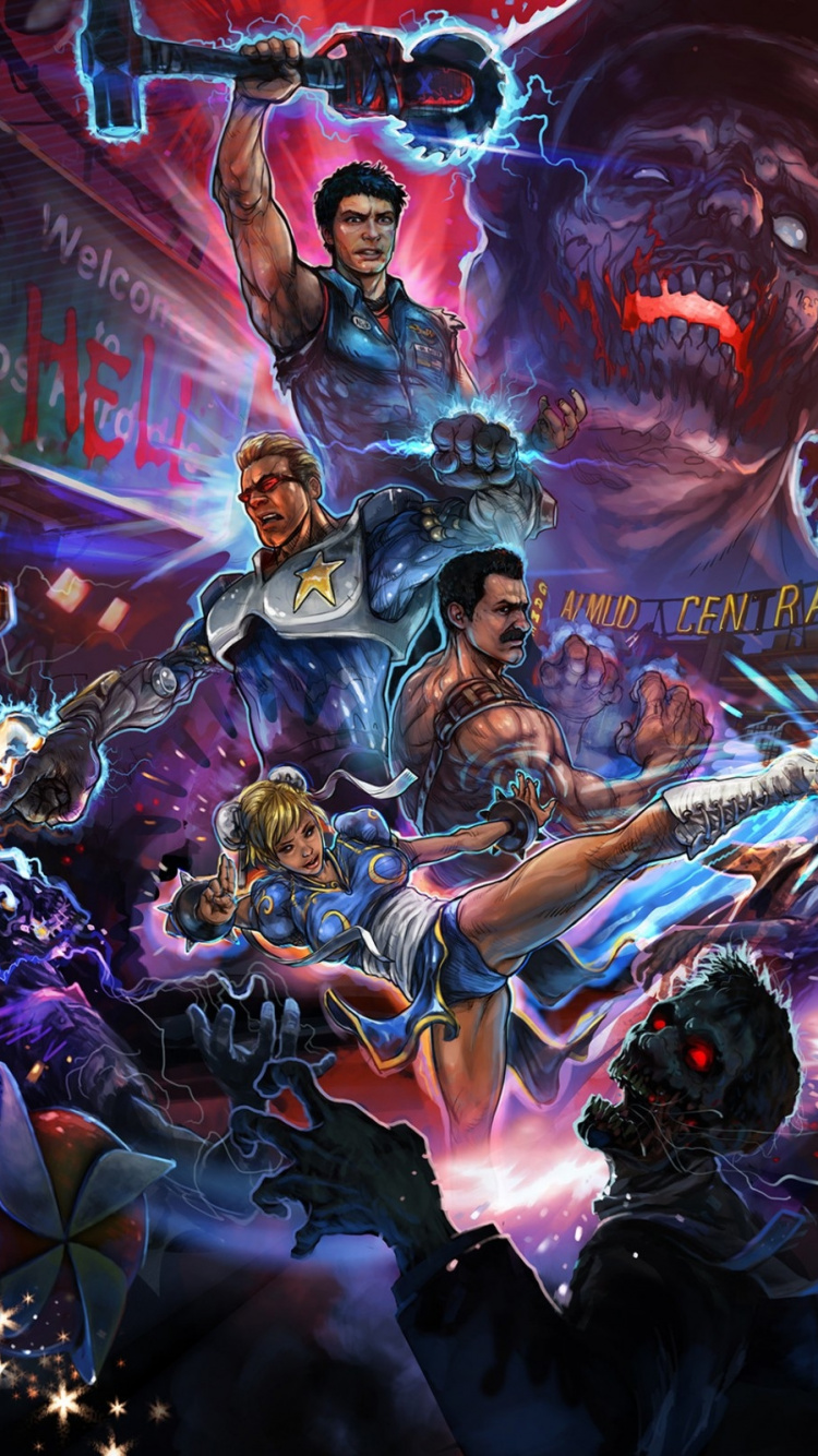 Dead Rising 3, Frank West, Capcom, Arcade Game, Xbox One. Wallpaper in 750x1334 Resolution