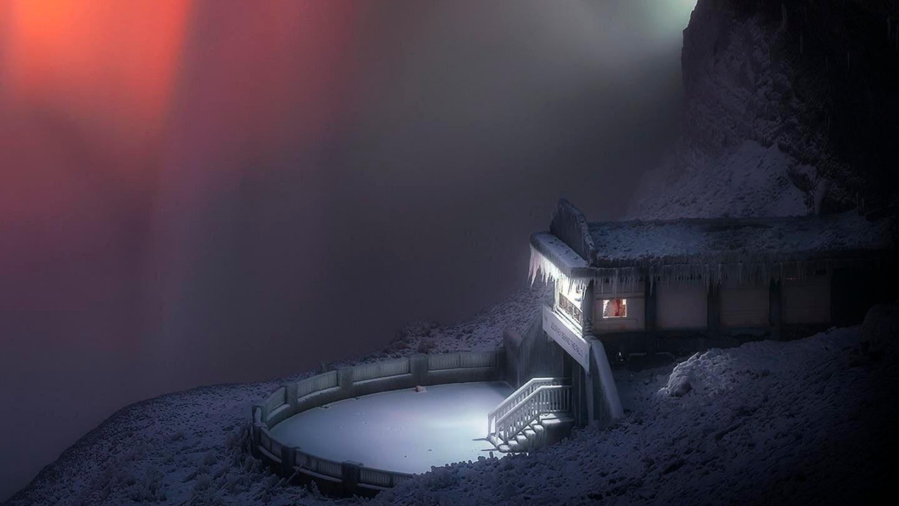 Nature, Waterfall, Automotive Lighting, Gas, Tints and Shades. Wallpaper in 1280x720 Resolution