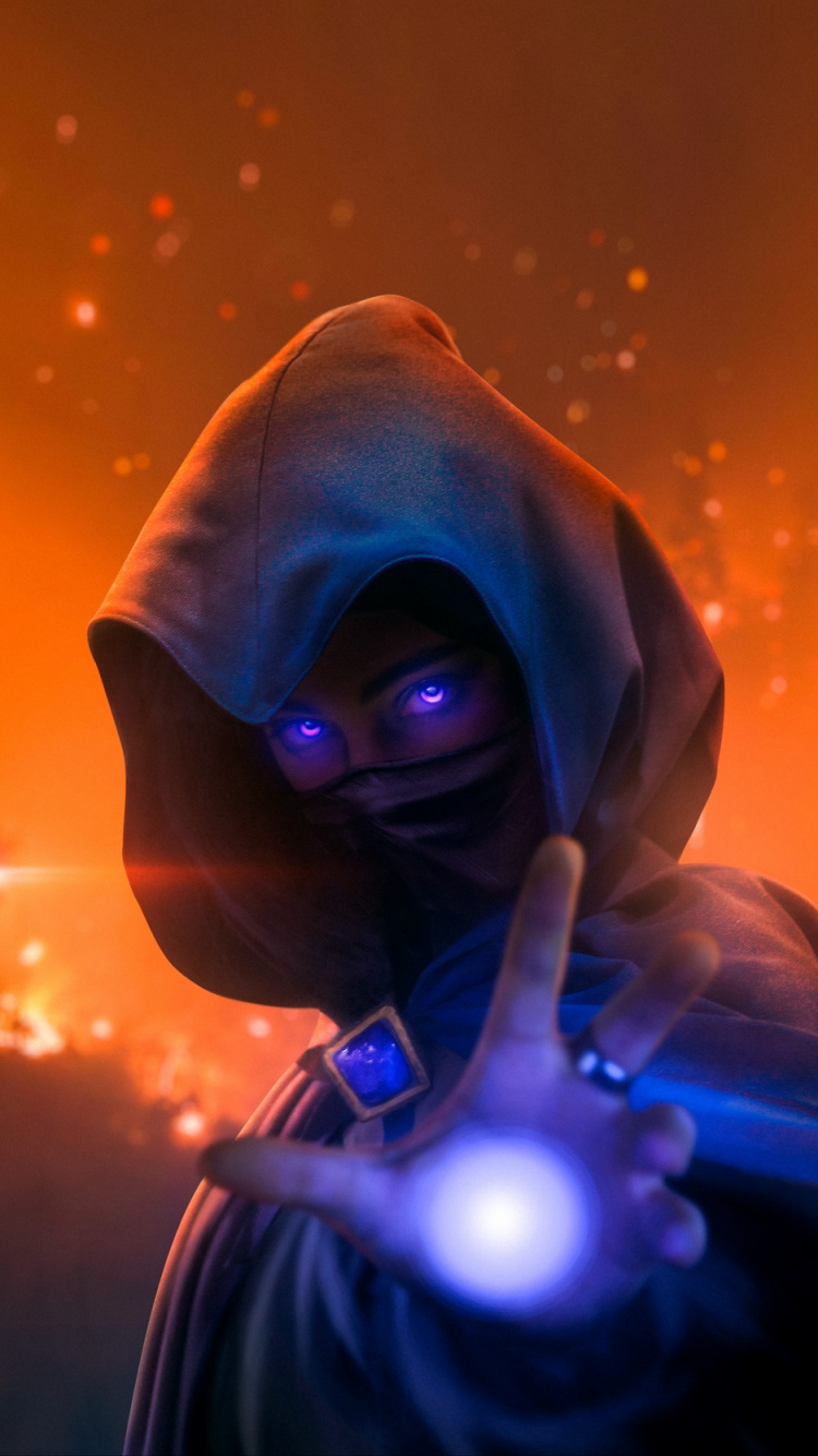 Blue, Purple, Art, Gas, Electric Blue. Wallpaper in 750x1334 Resolution