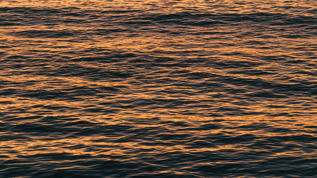 大海, 地平线, 海洋, 冷静, 反射 壁纸 1280x720 允许
