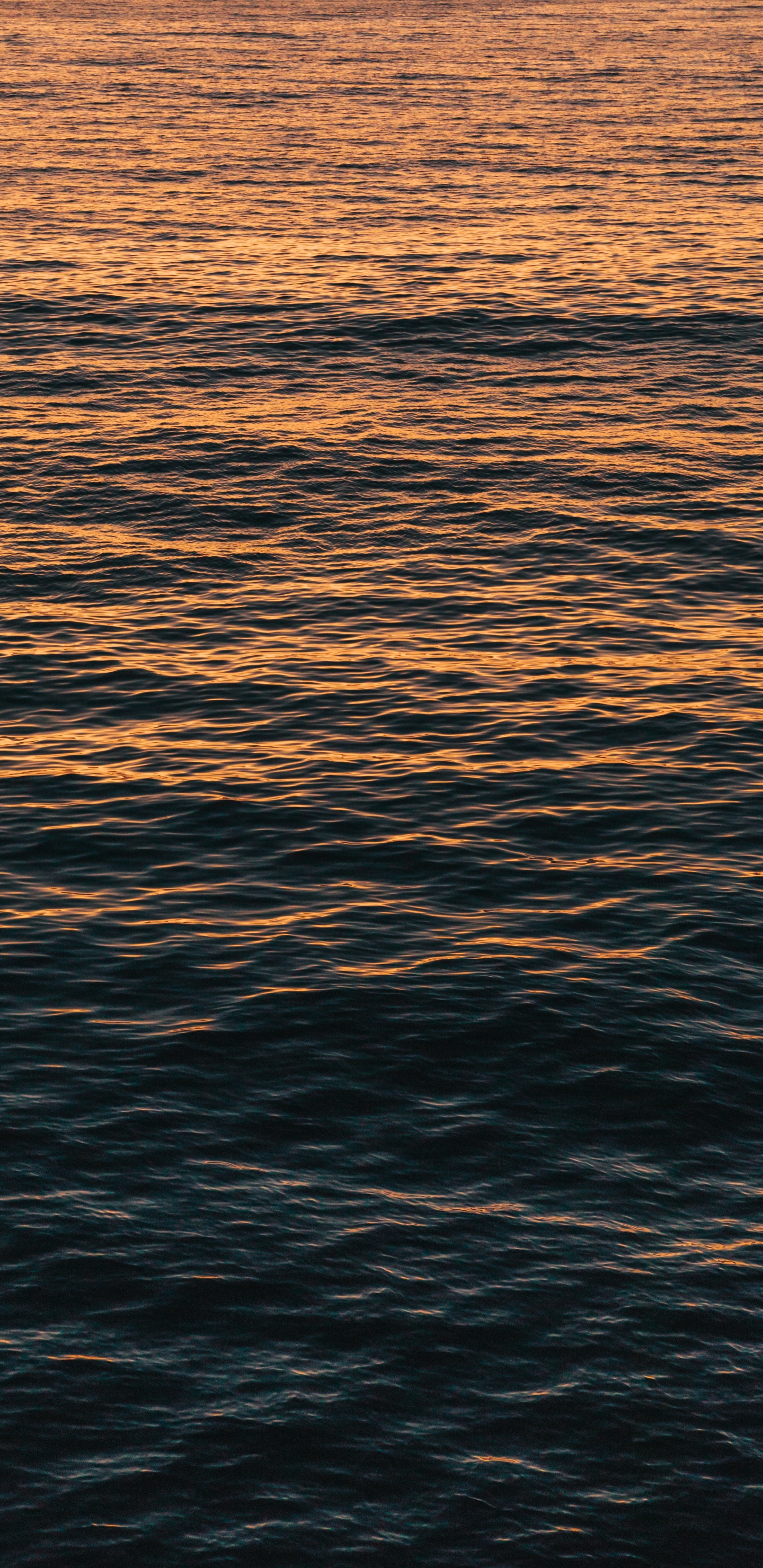 大海, 地平线, 海洋, 冷静, 反射 壁纸 1440x2960 允许