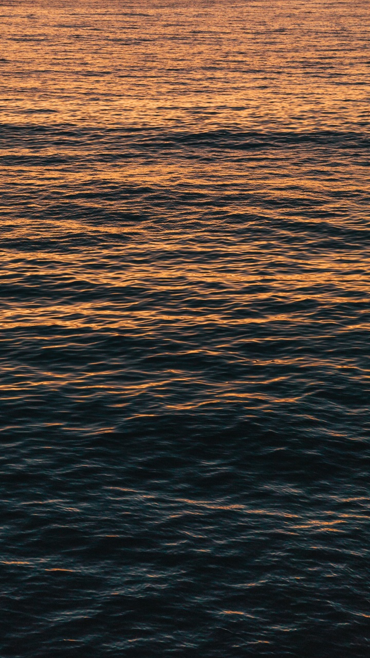 大海, 地平线, 海洋, 冷静, 反射 壁纸 720x1280 允许