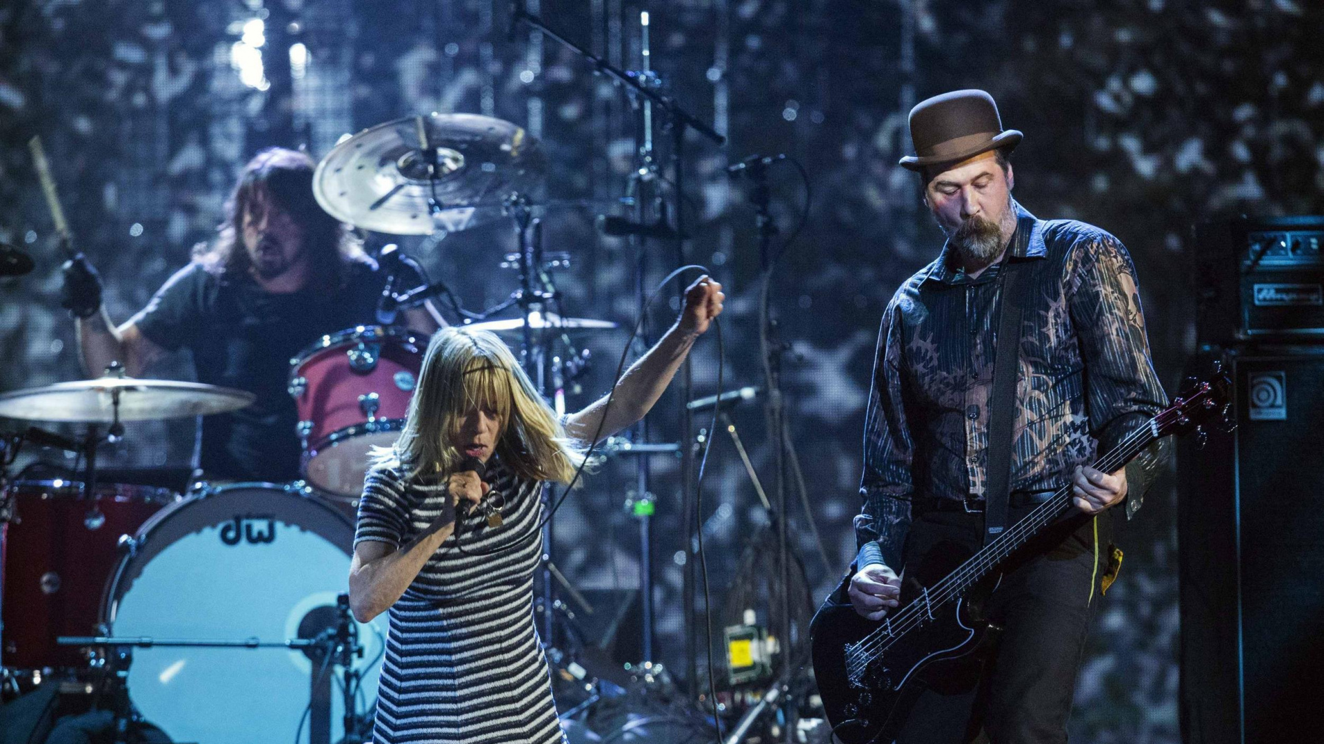 la Musique de L'artiste, Dave Grohl, Concert de Rock, Le Bassiste, Nirvana. Wallpaper in 1920x1080 Resolution