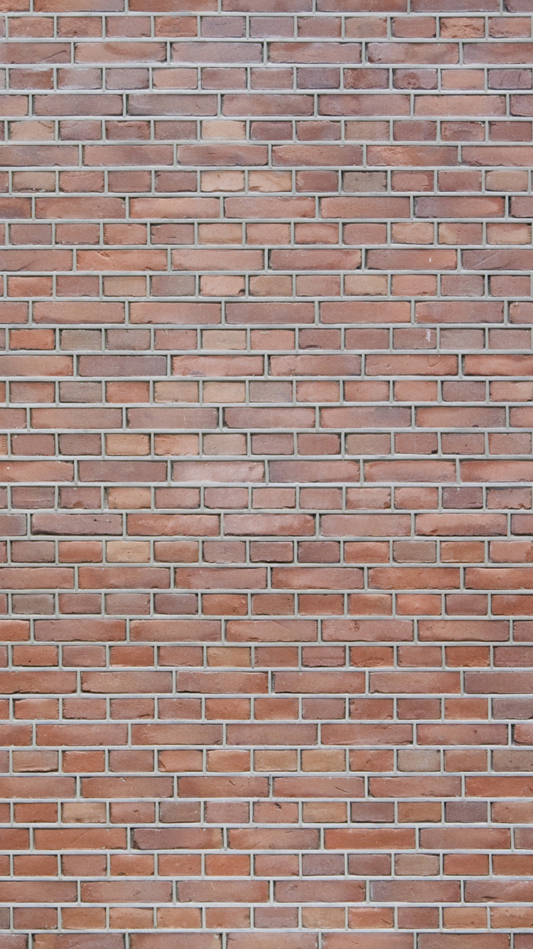 Brown Brick Wall During Daytime. Wallpaper in 750x1334 Resolution