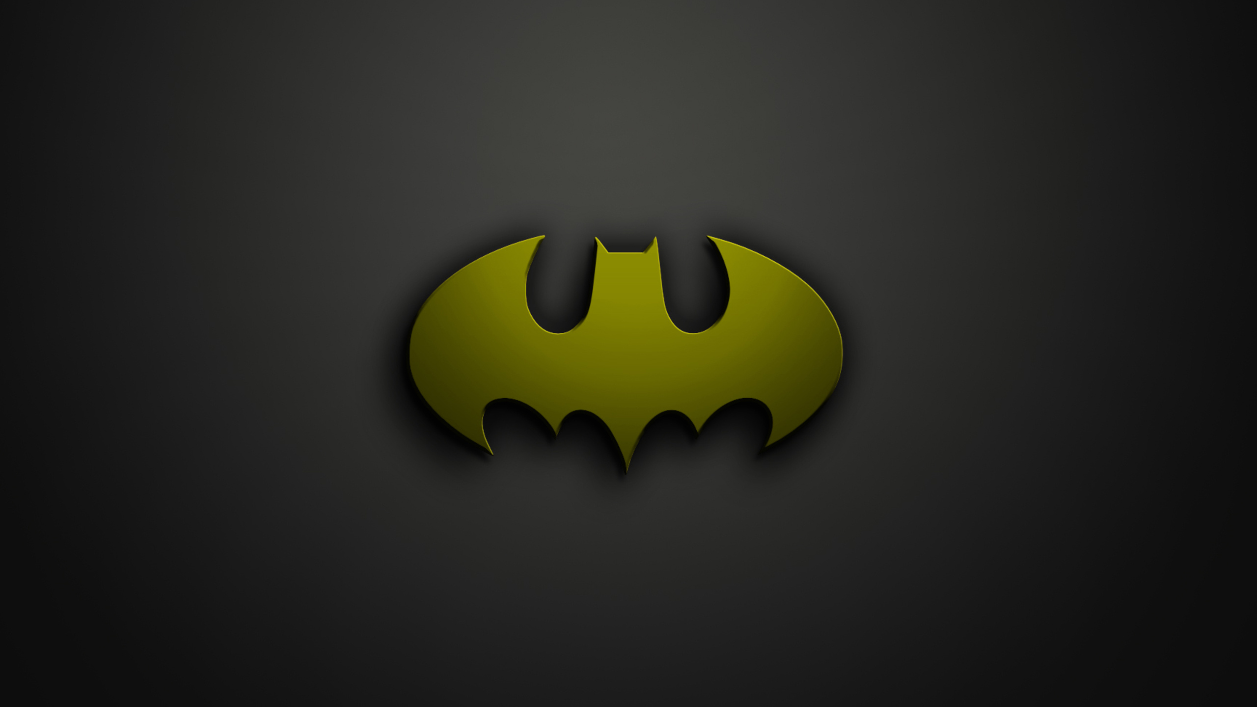 Gelbe Und Schwarze Sternillustration. Wallpaper in 2560x1440 Resolution