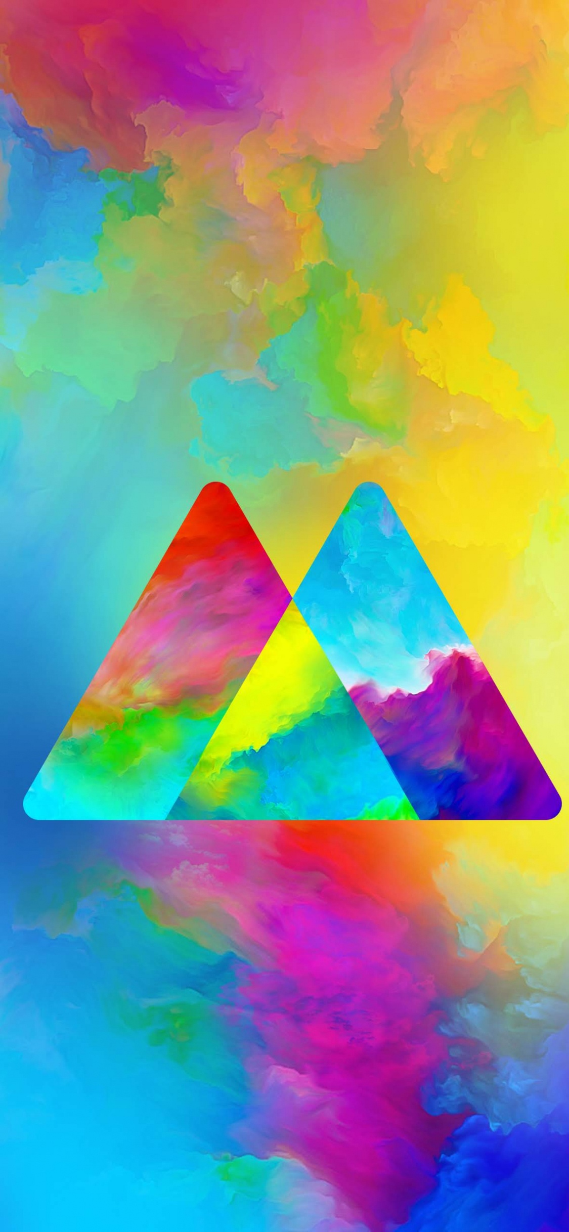 Samsung Galaxy, Samsung, Samsung Galaxy M20, Android, la Pureté de la Couleur. Wallpaper in 1125x2436 Resolution