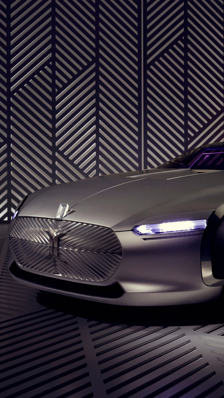 Grayscale Photo of Coupe in Front of Wall. Wallpaper in 750x1334 Resolution