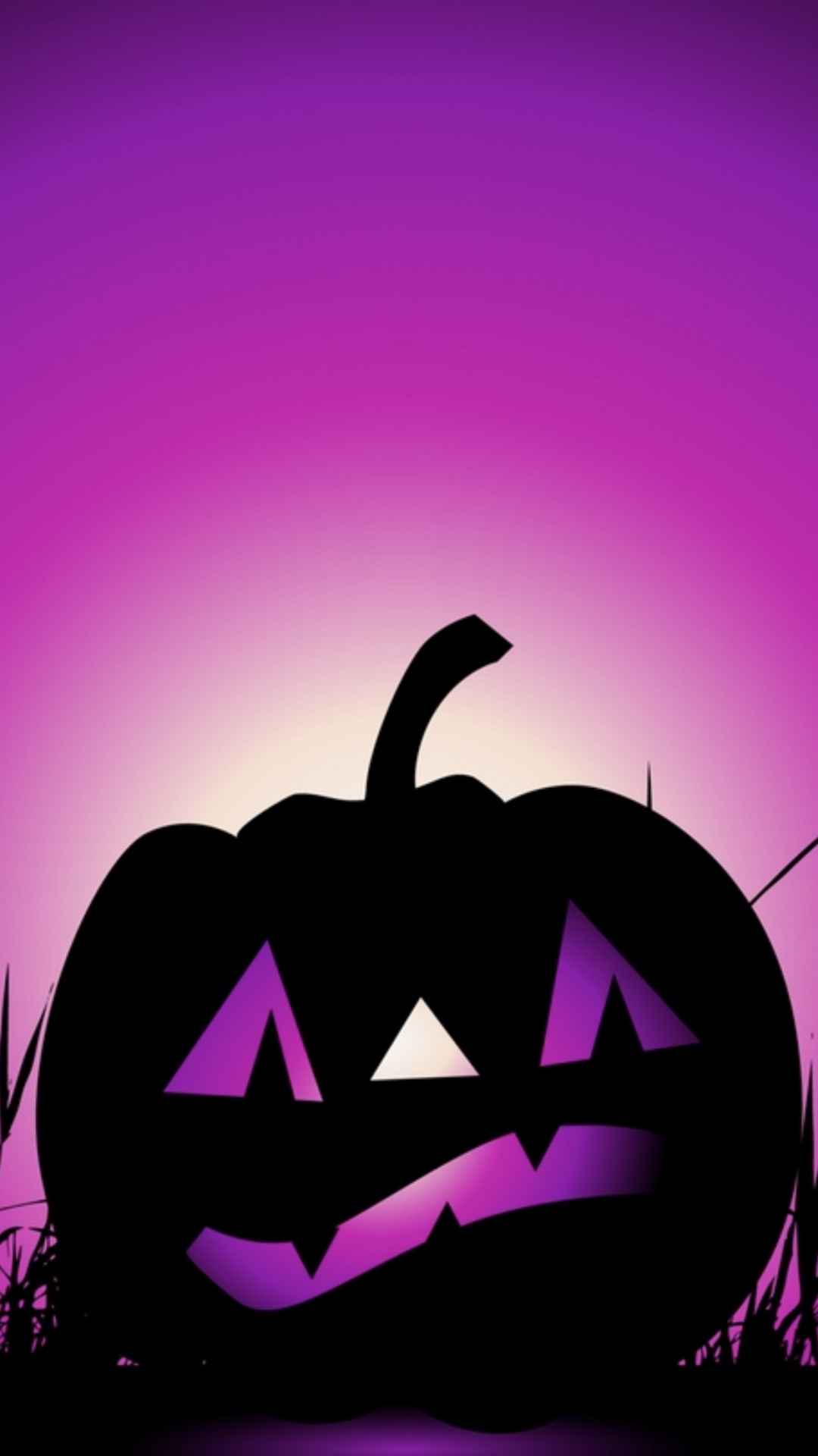 Helloween, Jack Skellington, Halloween, Jack o Lantern, Purple. Wallpaper in 1080x1920 Resolution