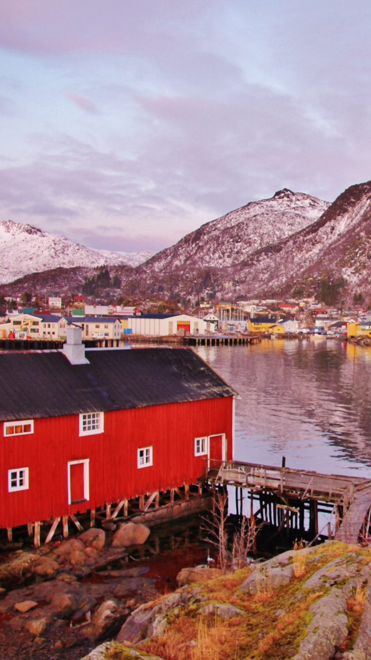 反射, 旅游景点, 性质, 峡湾, 旅游业 壁纸 750x1334 允许